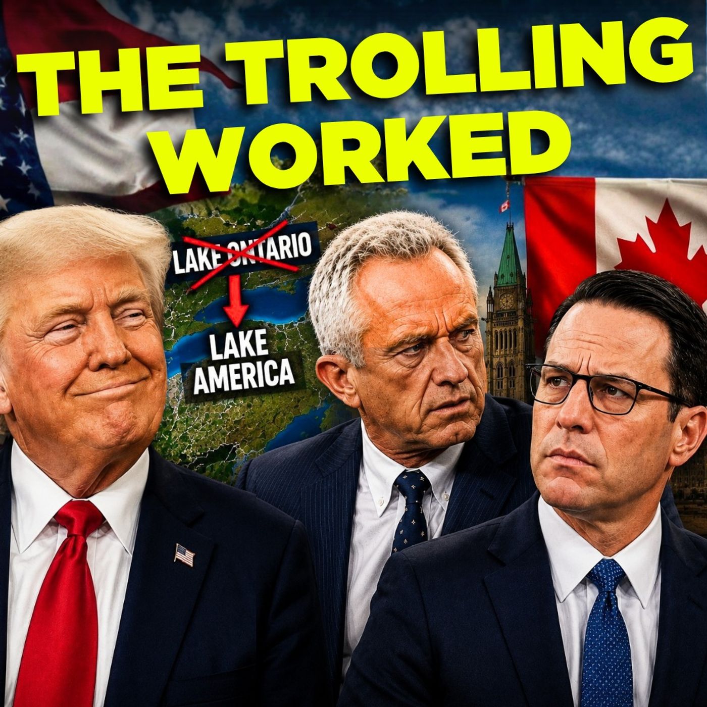 Trump Renames Lake Ontario, Clancy Trial Gets Dark & Gov Shapiro Stokes Measles Fear