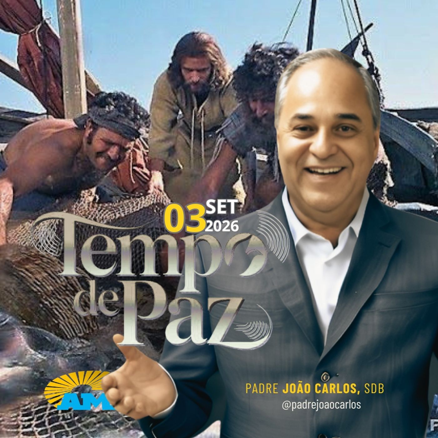 03/09/26 - Programa Padre João Carlos | Tempo de Paz