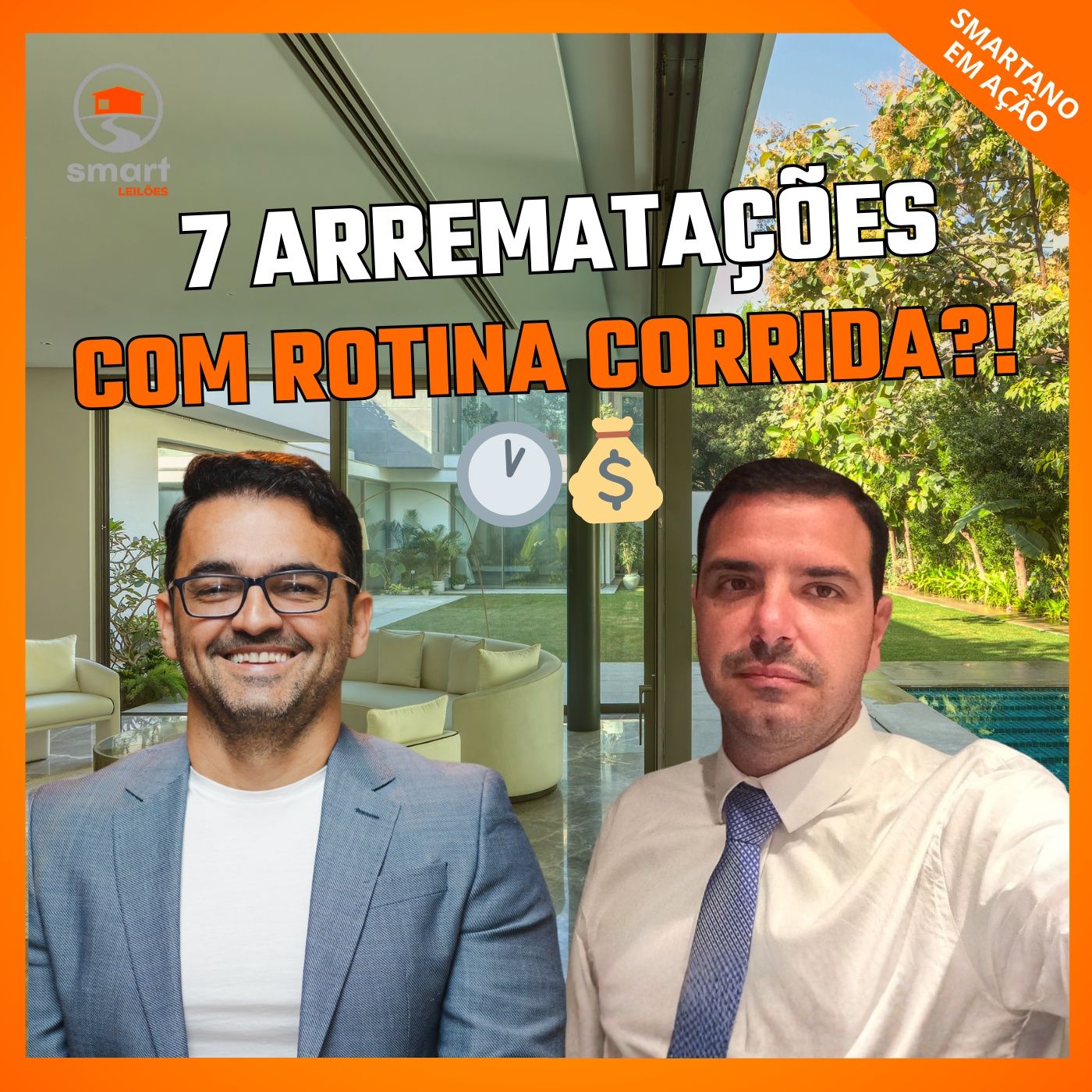 Como ele fez 7 arrematações mesmo trabalhando o dia inteiro