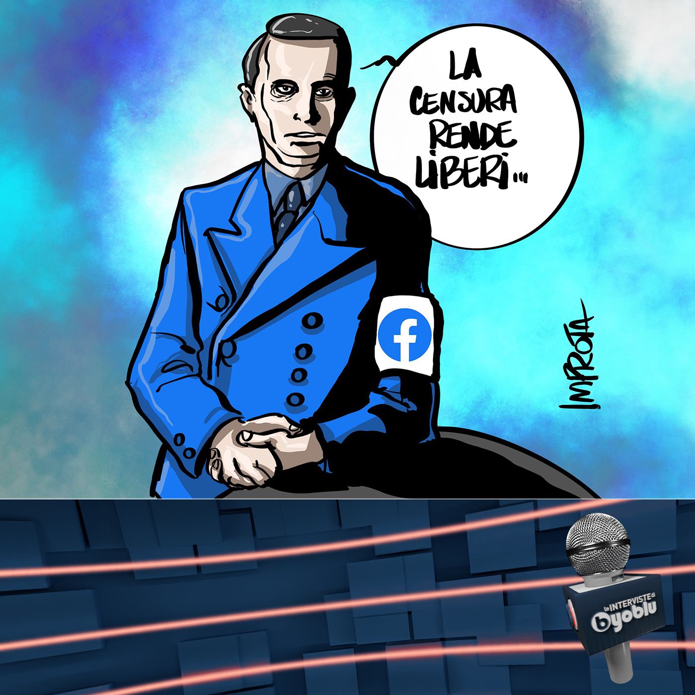 OSSESSIONE FAKE NEWS: ECCO PERCHÉ L’ITALIA E LA PIÙ CENSURATA D’EUROPA - Mario Improta episode artwork
