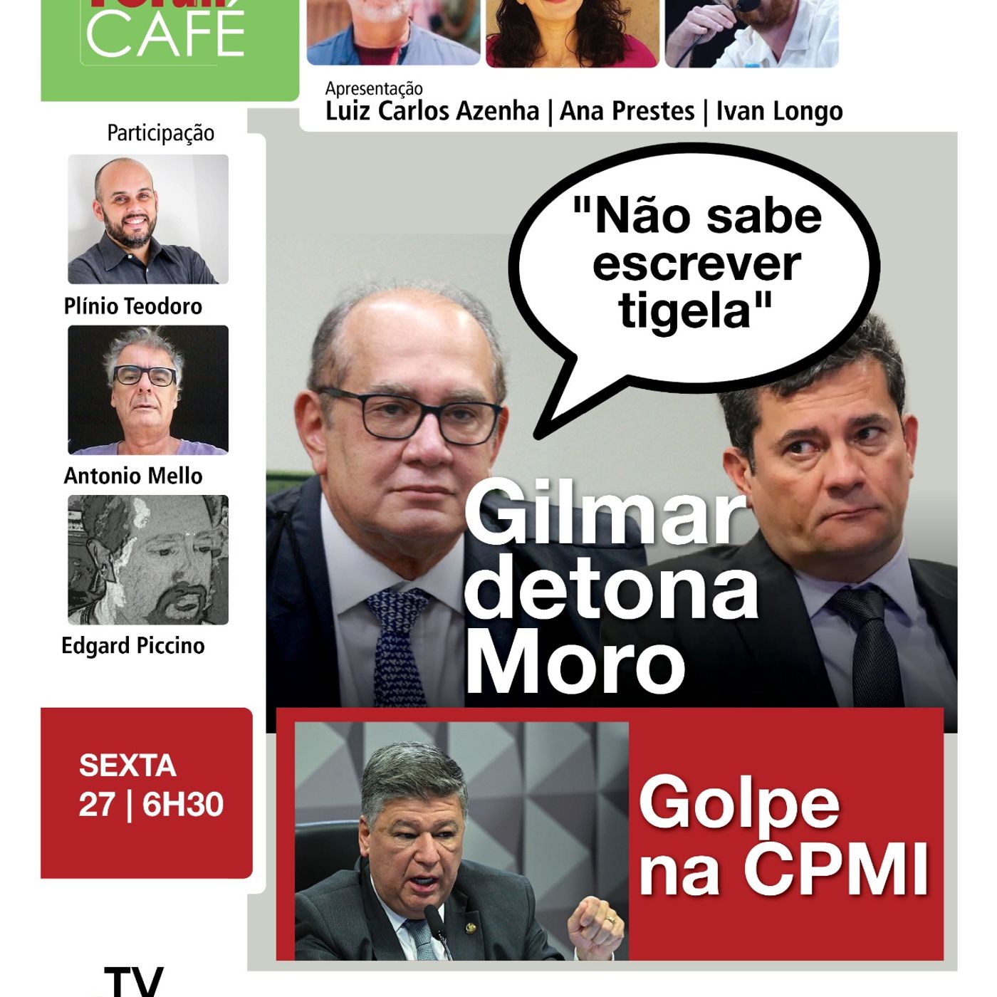 Gilmar Mendes humilha "juiz analfabeto" | Presidente da CPMI não sabe contar | 27.02.26