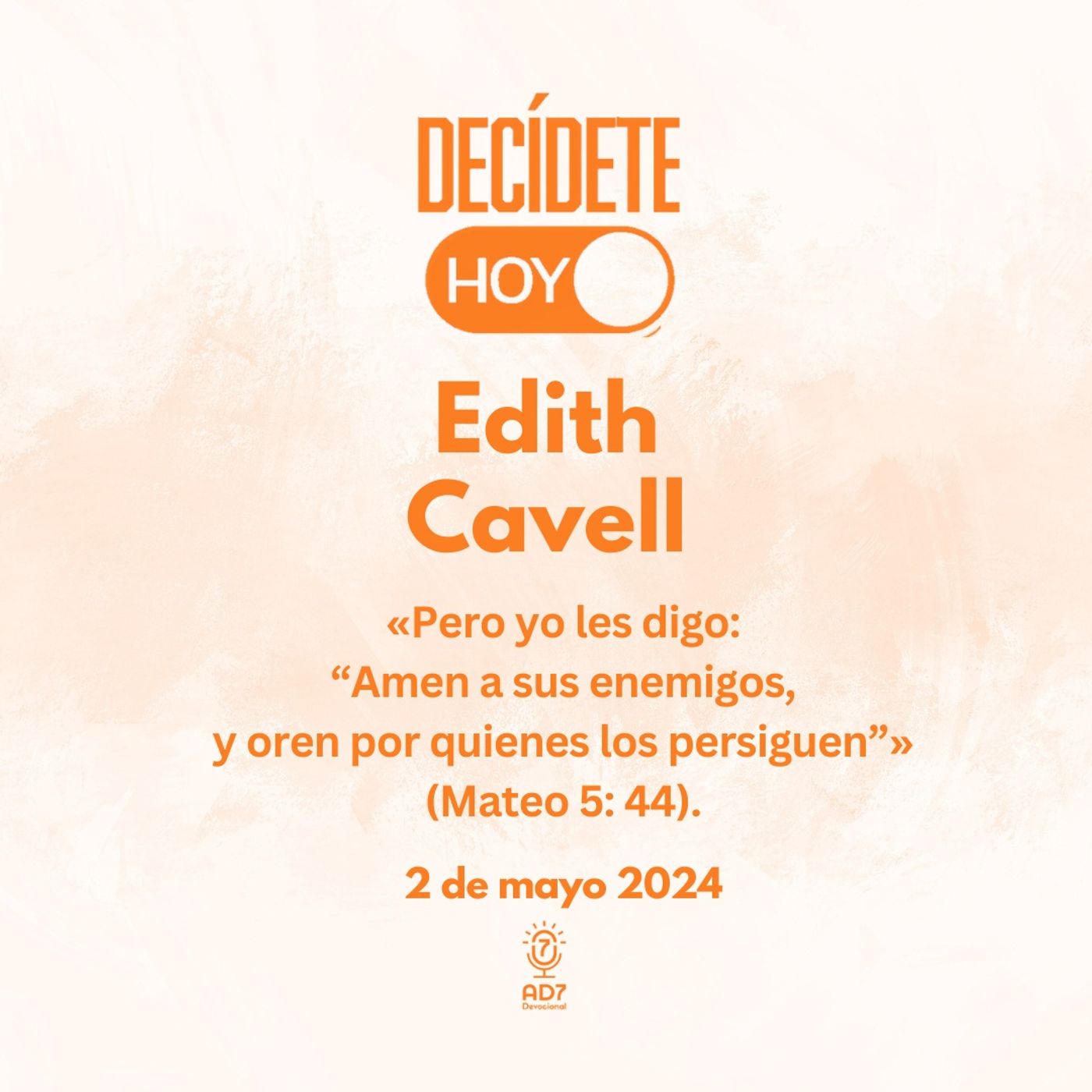 Edith Cavell | Devocional de Jóvenes | 2 de mayo 2024