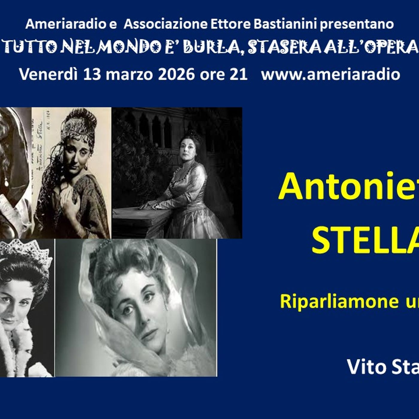 Tutto nel Mondo è Burla stasera all'Opera - Antonietta Stella