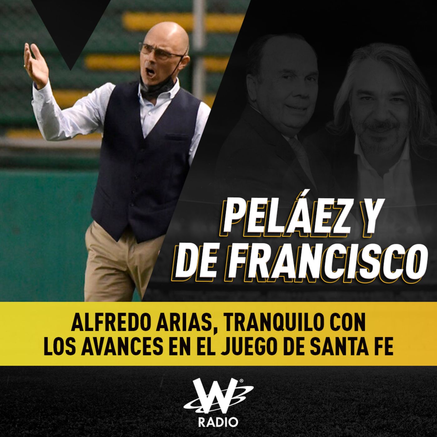 Alfredo Arias, tranquilo con los avances en el juego de Santa Fe