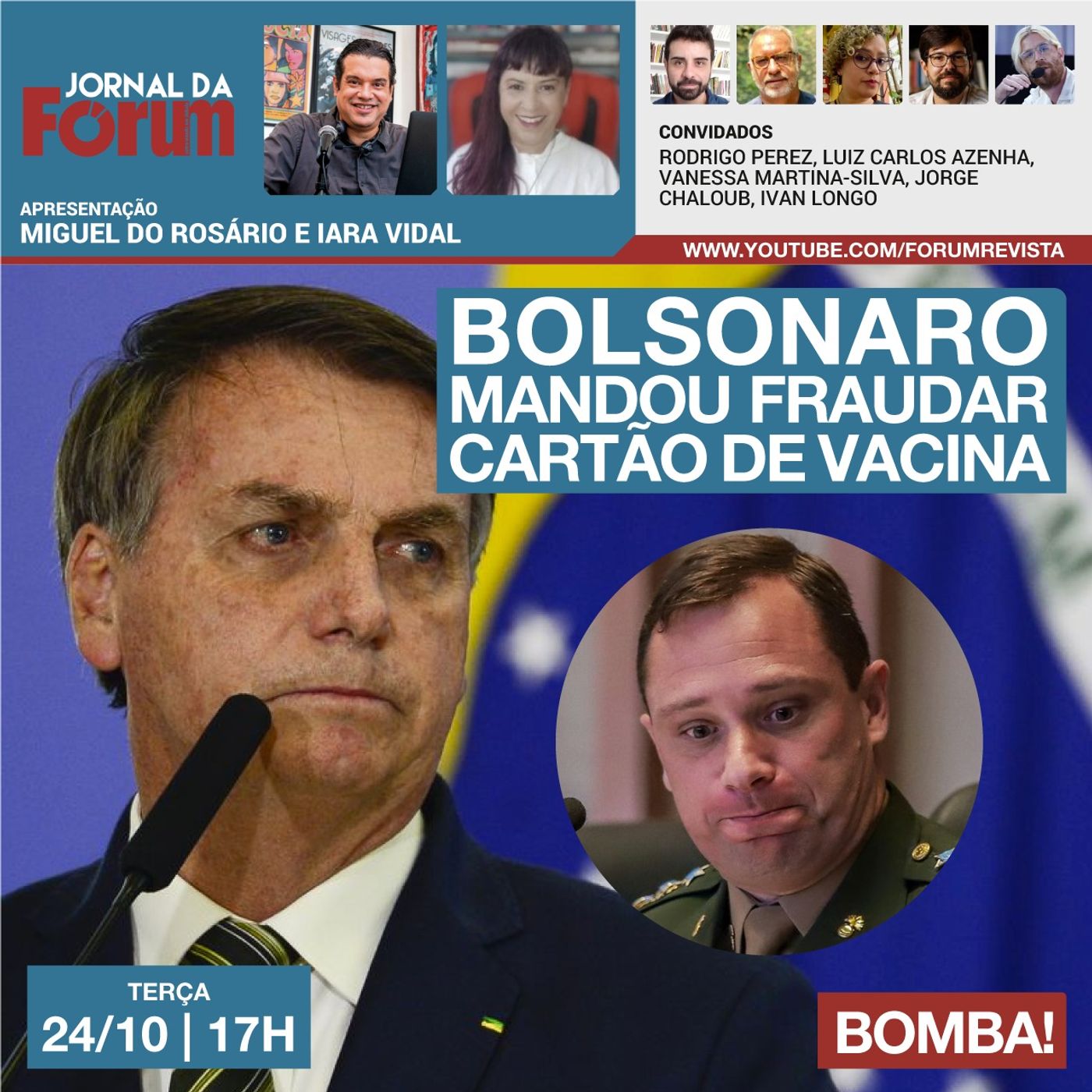 Bolsonaro mandou fraudar cartão de vacina | As chances de Massa | Milícia promove o caos no Rio episode artwork