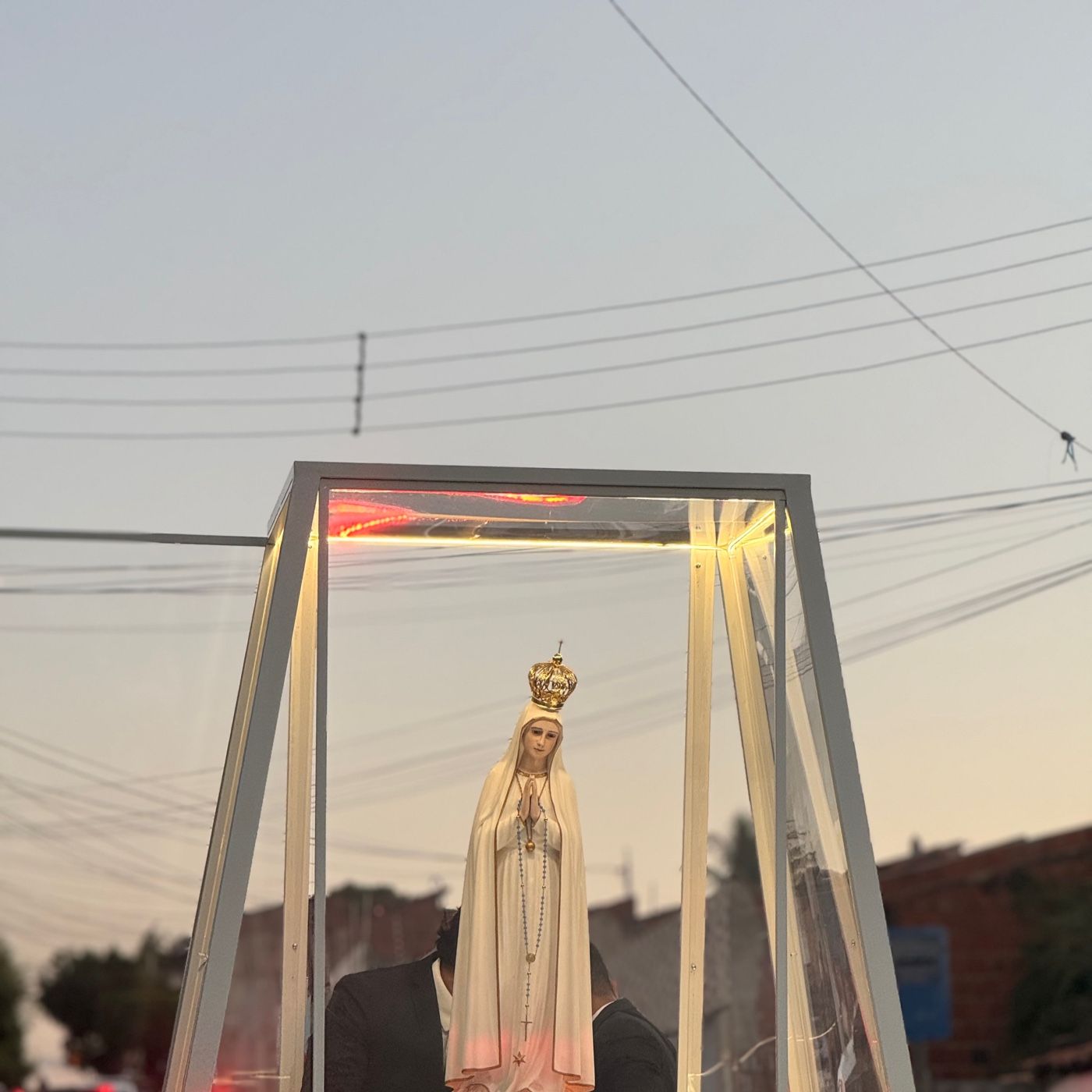 Imagem peregrina de Fátima no cariri-ce podcast artwork