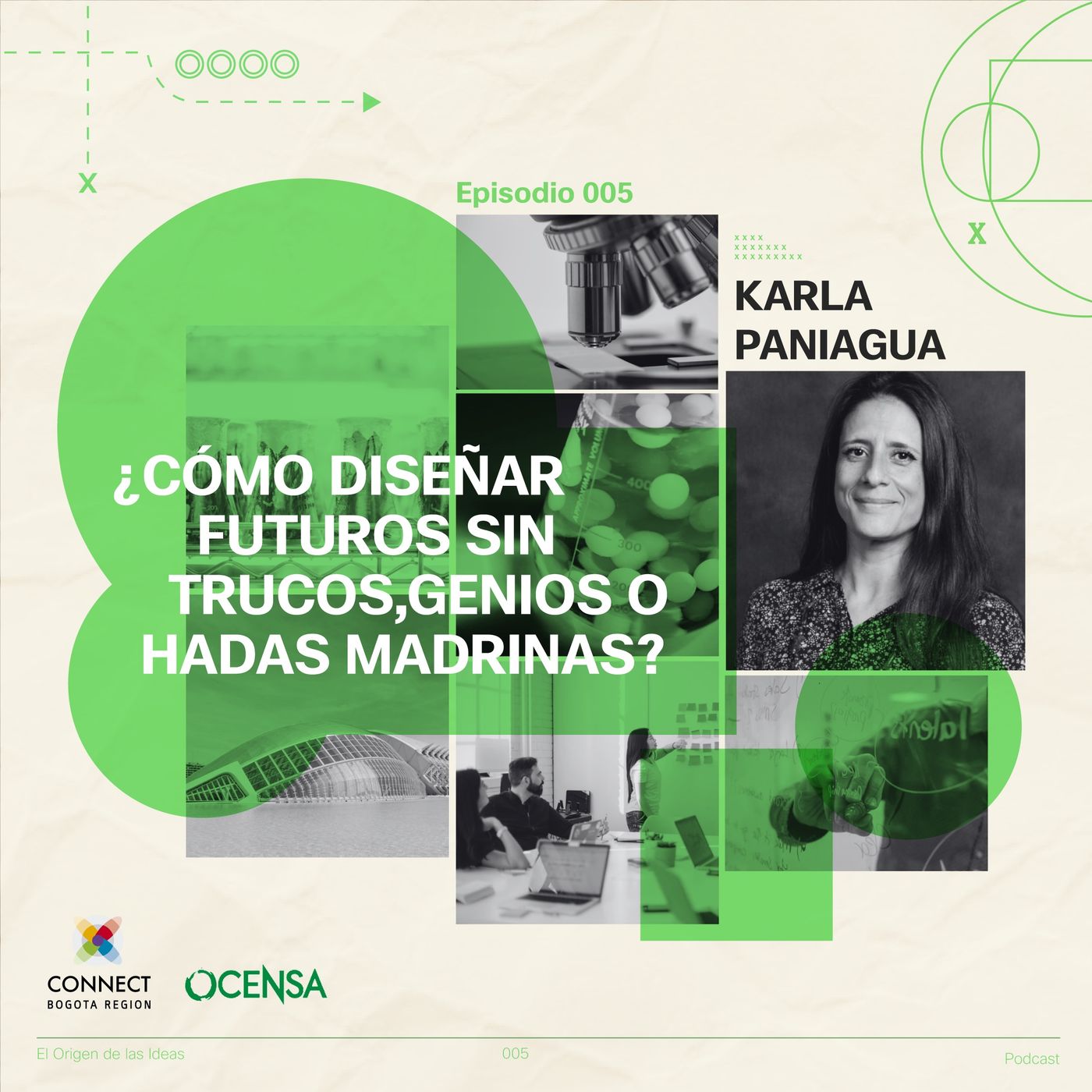 EP 5. ¿Cómo diseñar futuros sin trucos, genios, o hadas madrinas? con Karla Paniagua