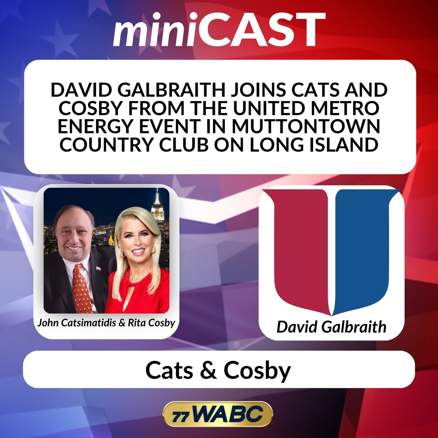 David Galbraith Joins Cats and Cosby from the United Metro Energy Event in Muttontown Country Club on Long Island episode artwork
