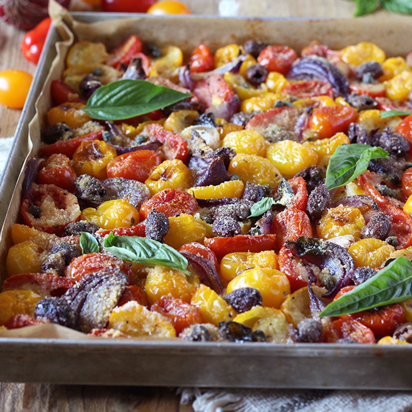 Pomodorini arrosto alla mediterranea episode artwork
