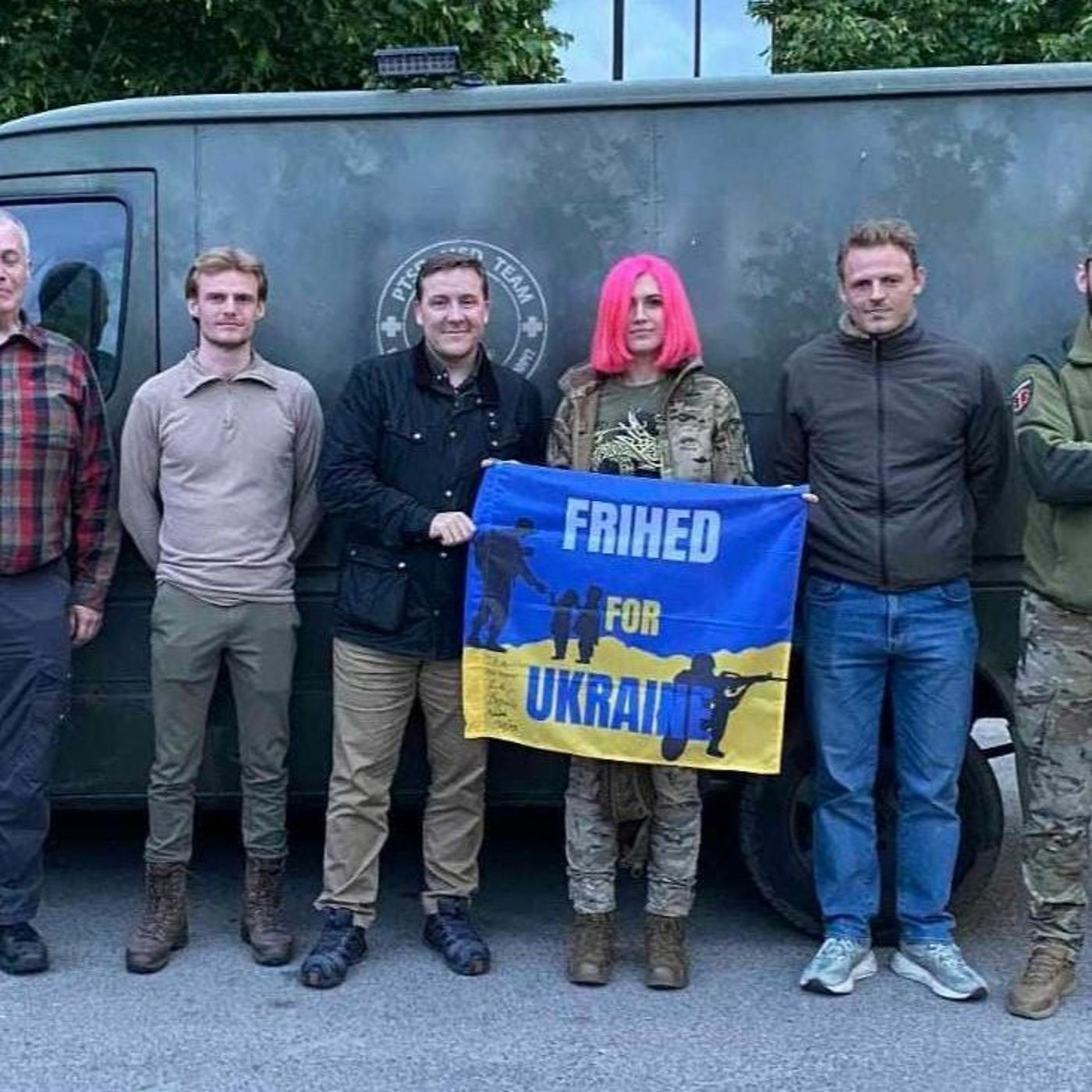 Frihed for Ukraine - møder med krigen #1: Jens Alstrup og Bergur Løkke Rasmussen