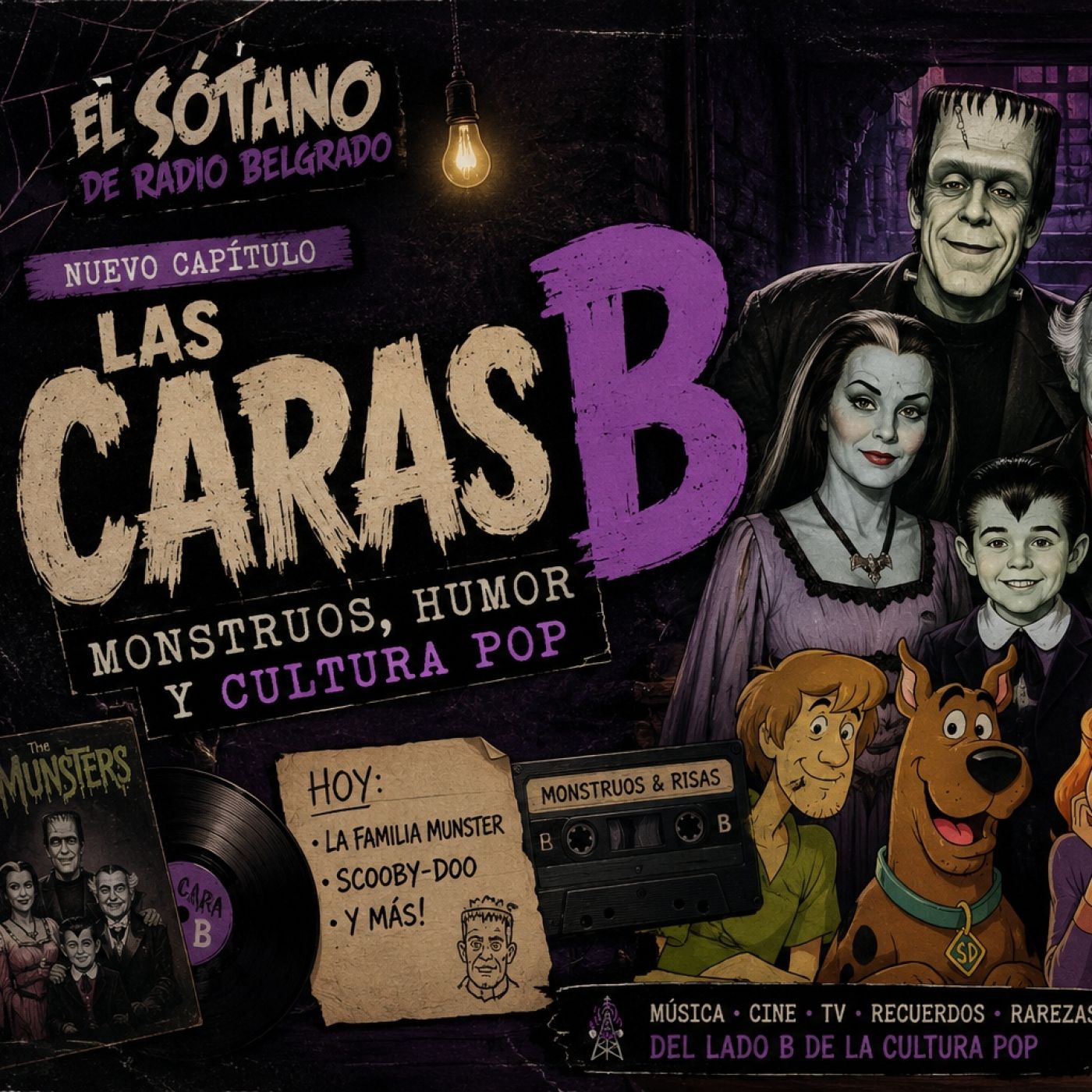 Las Caras B: Monstruos, humor y cultura pop