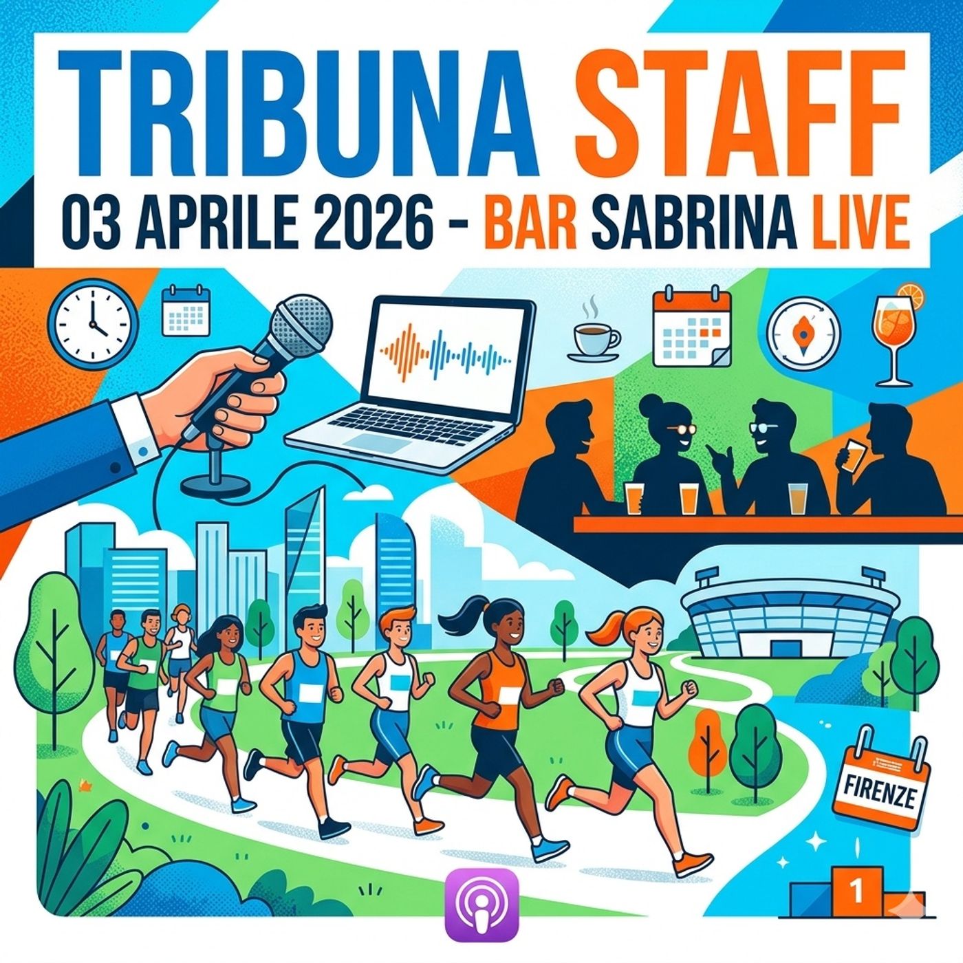 Tribuna Staff al Bar Sabrina: Analisi e discussioni tra mezza maratona e corse alternative