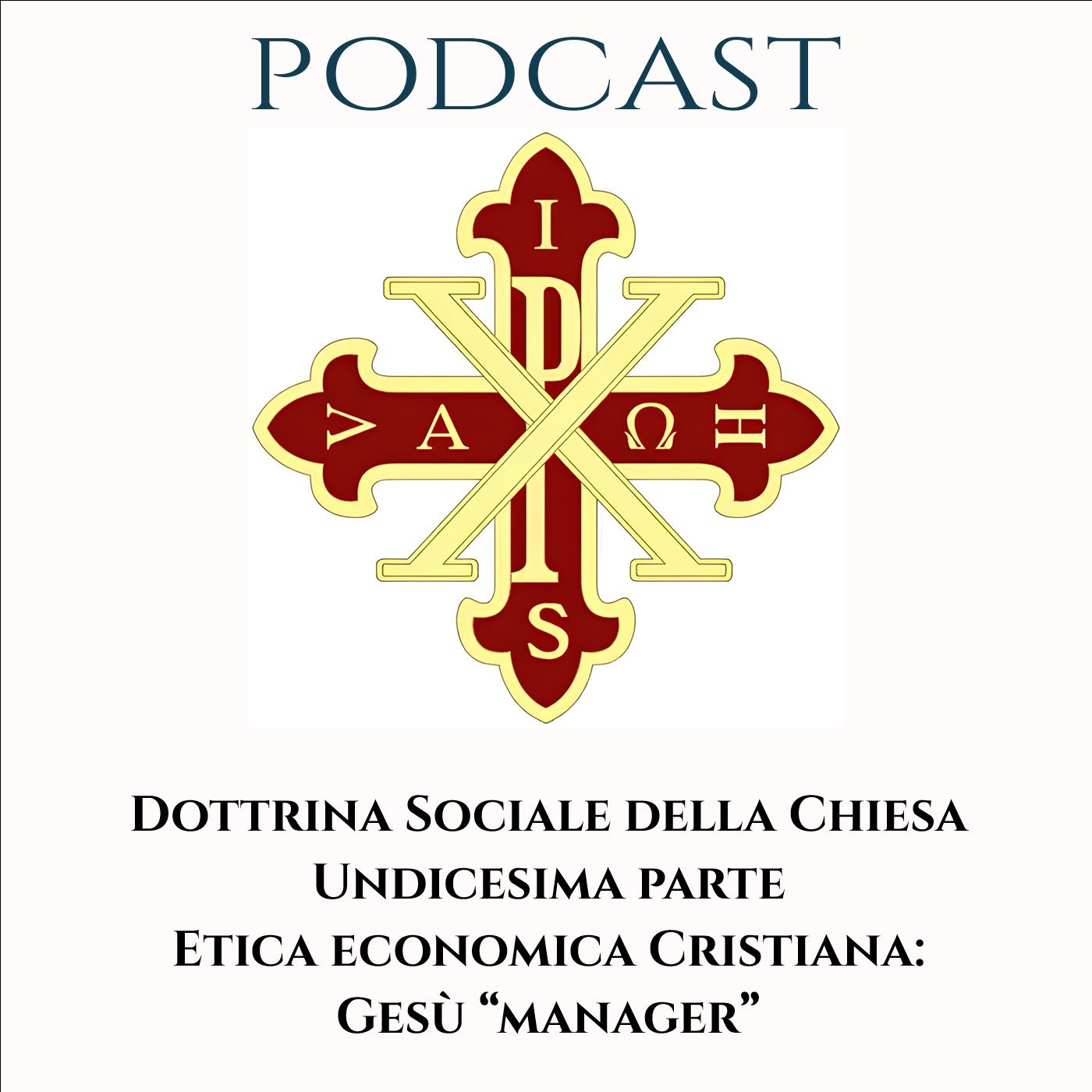PODCAST 2-84 DOTTRINA SOCIALE DELLA CHIESA – UNDICESIMA PARTE. ETICA ECONOMICA CRISTIANA: GESÙ “MANAGER”
