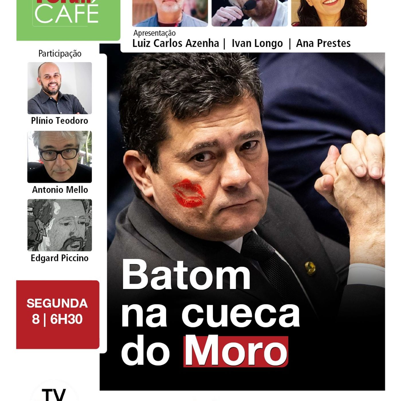 PF apreendeu imagens da 'festa da cueca' que podem comprometer ex-juiz | Fórum Café | 08.12.25