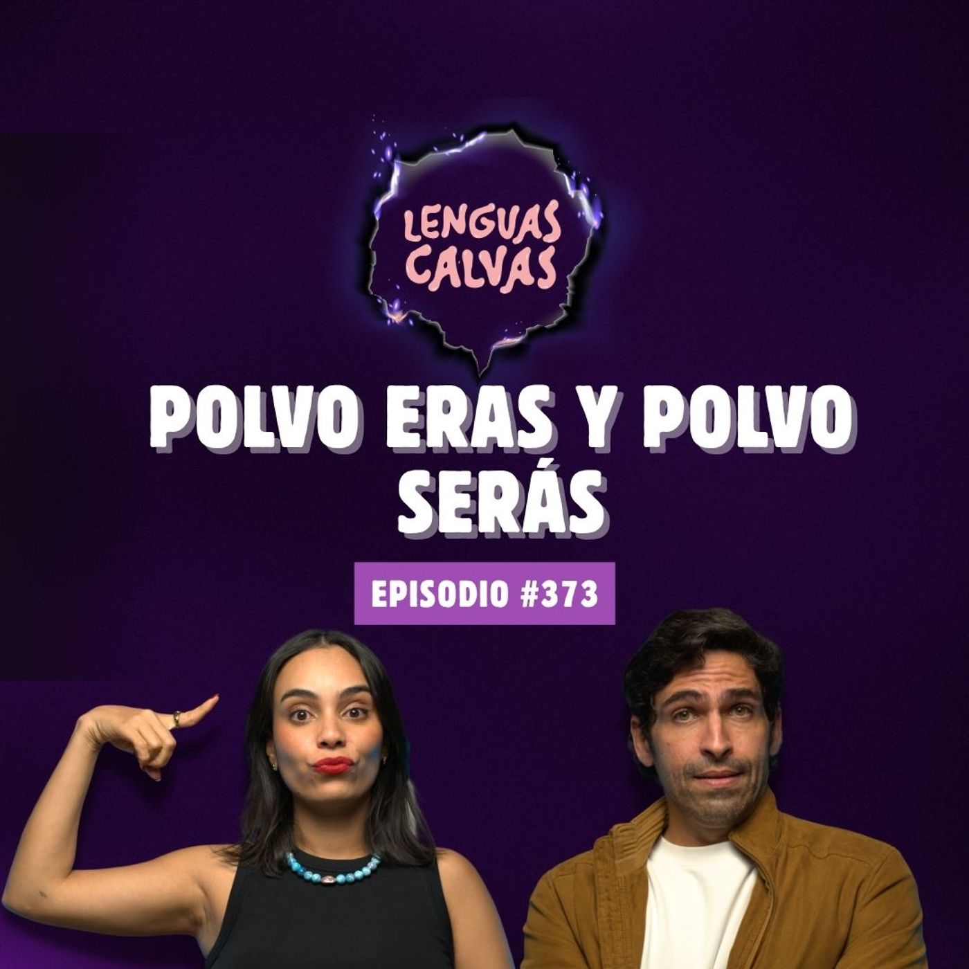 Portada de Lenguas Calvas Podcast