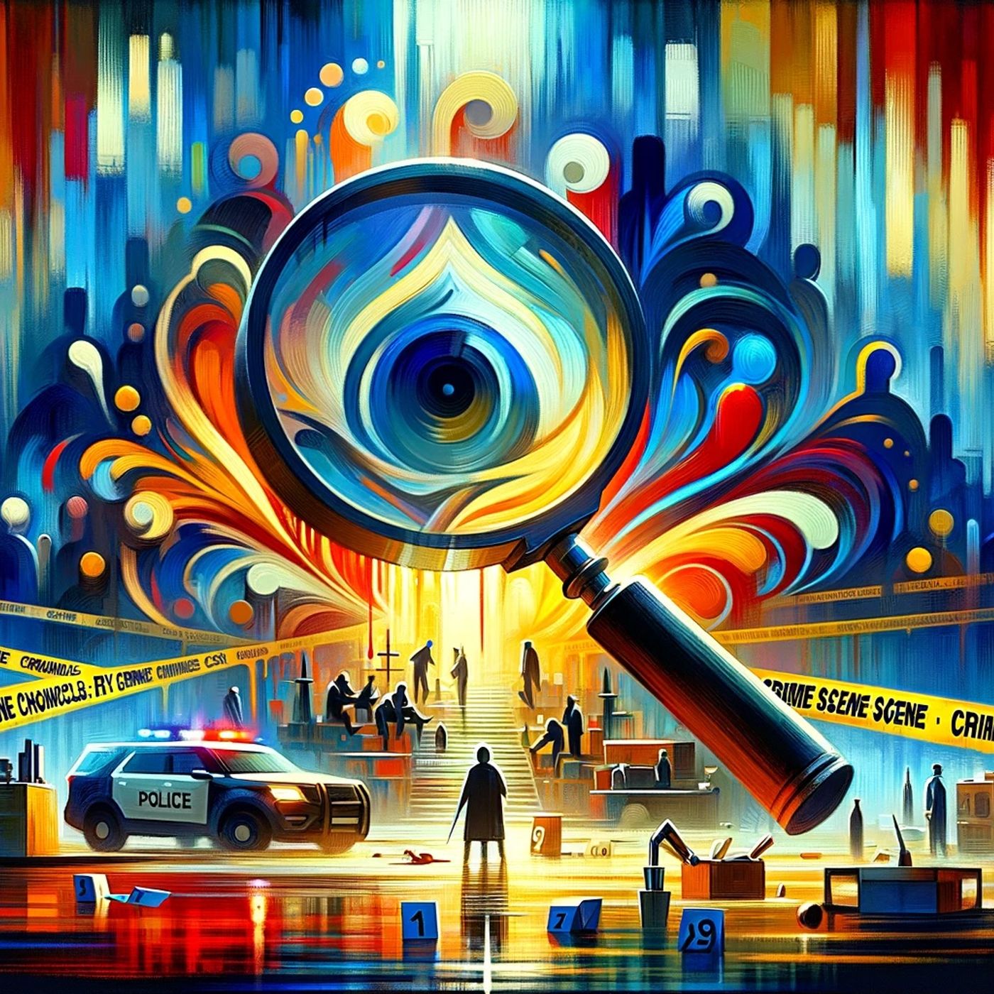 Crime Scene Chronicles: an Eye into CSI podcast artwork