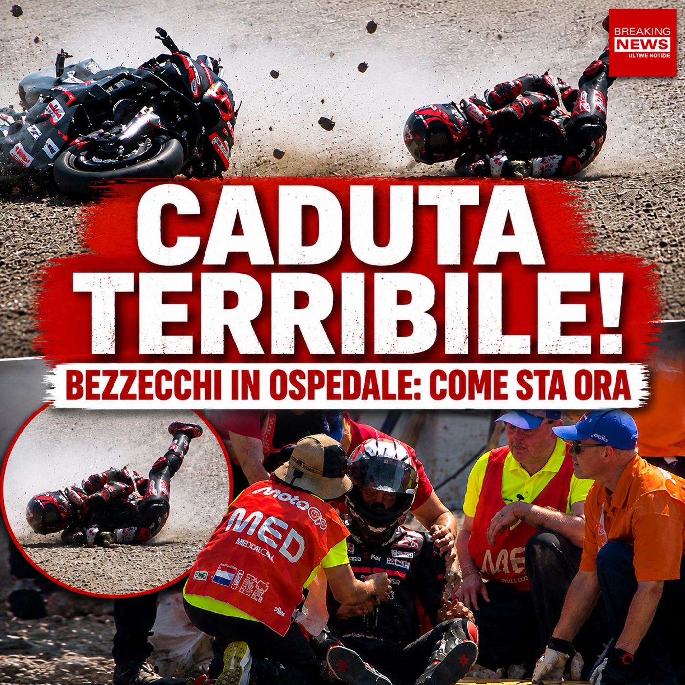Moto GP, terrore per Marco Bezzecchi dopo il terribile incidente: come sta il pilota Aprilia episode artwork
