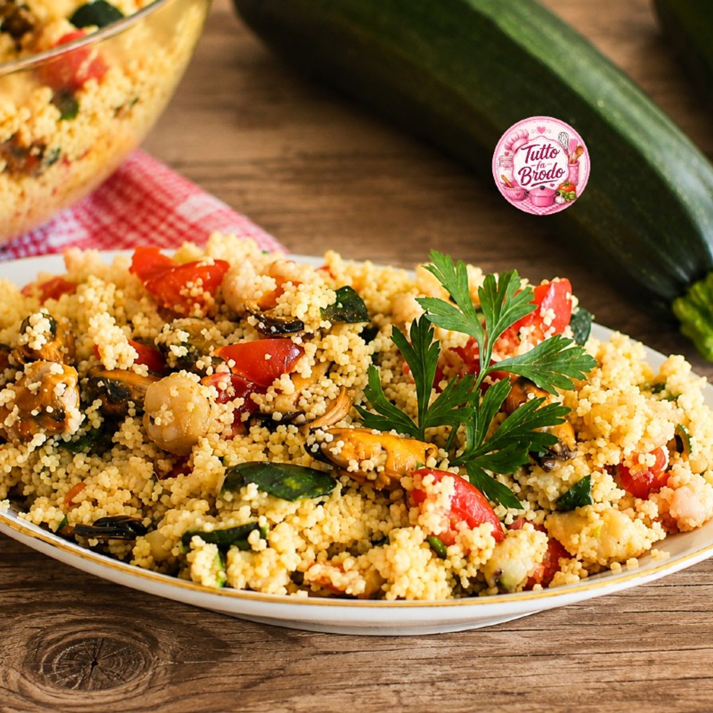 Cous Cous con Frutti di Mare e Zucchine episode artwork