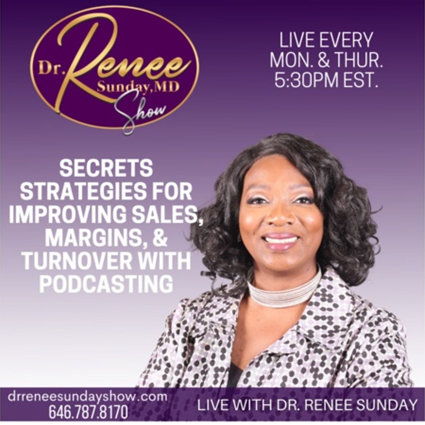 Secret Strategies for Improving Sales, Margins, & Turnover with Podcasting episode artwork
