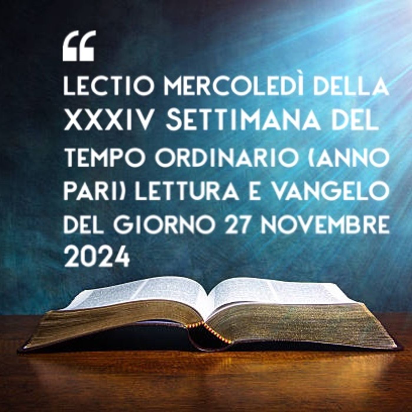 Lectio  Divina quotidiana
