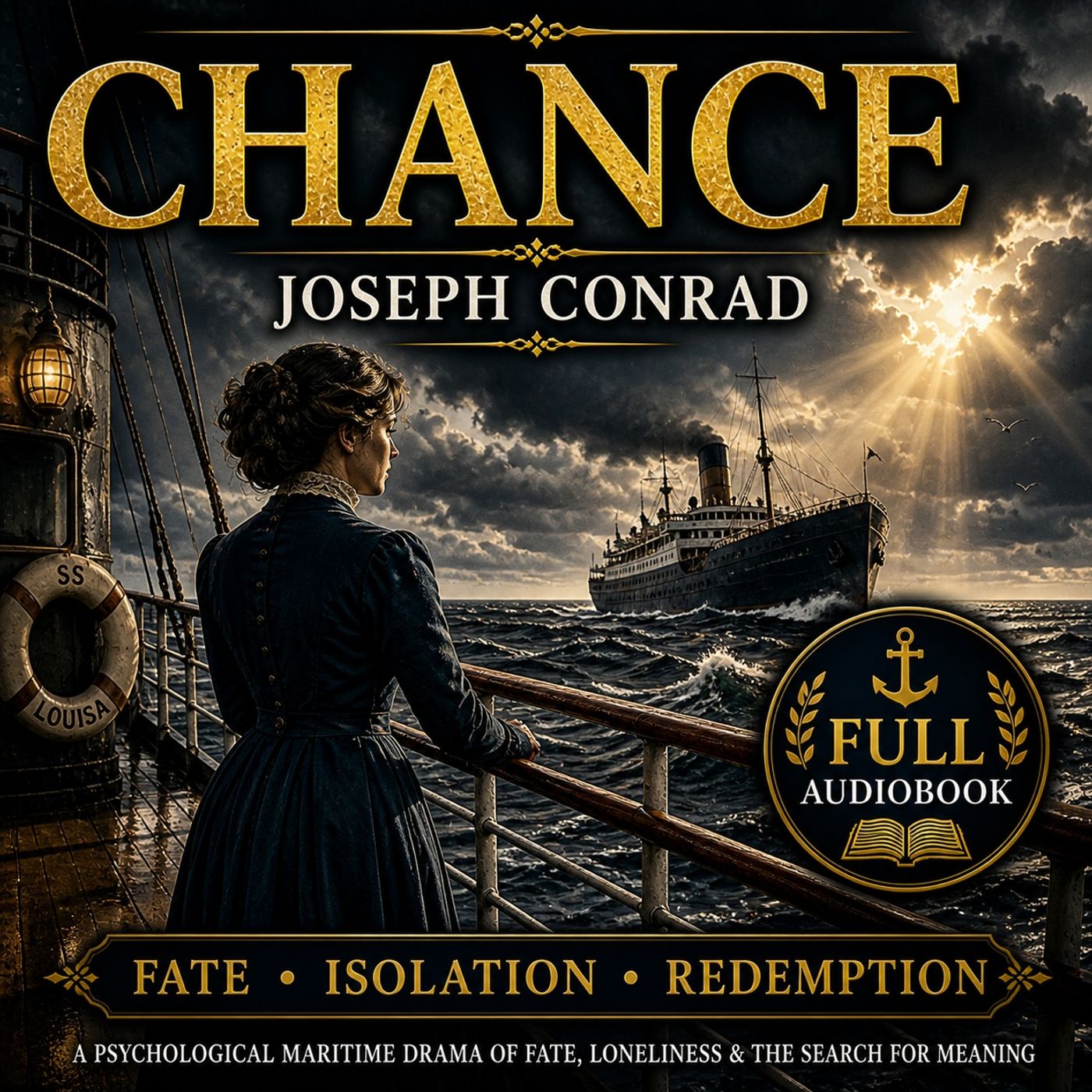 Chance by Joseph Conrad | Full Audiobook 📖 A Psychological Maritime Drama of Fate, Isolation & Redemption Part 1
