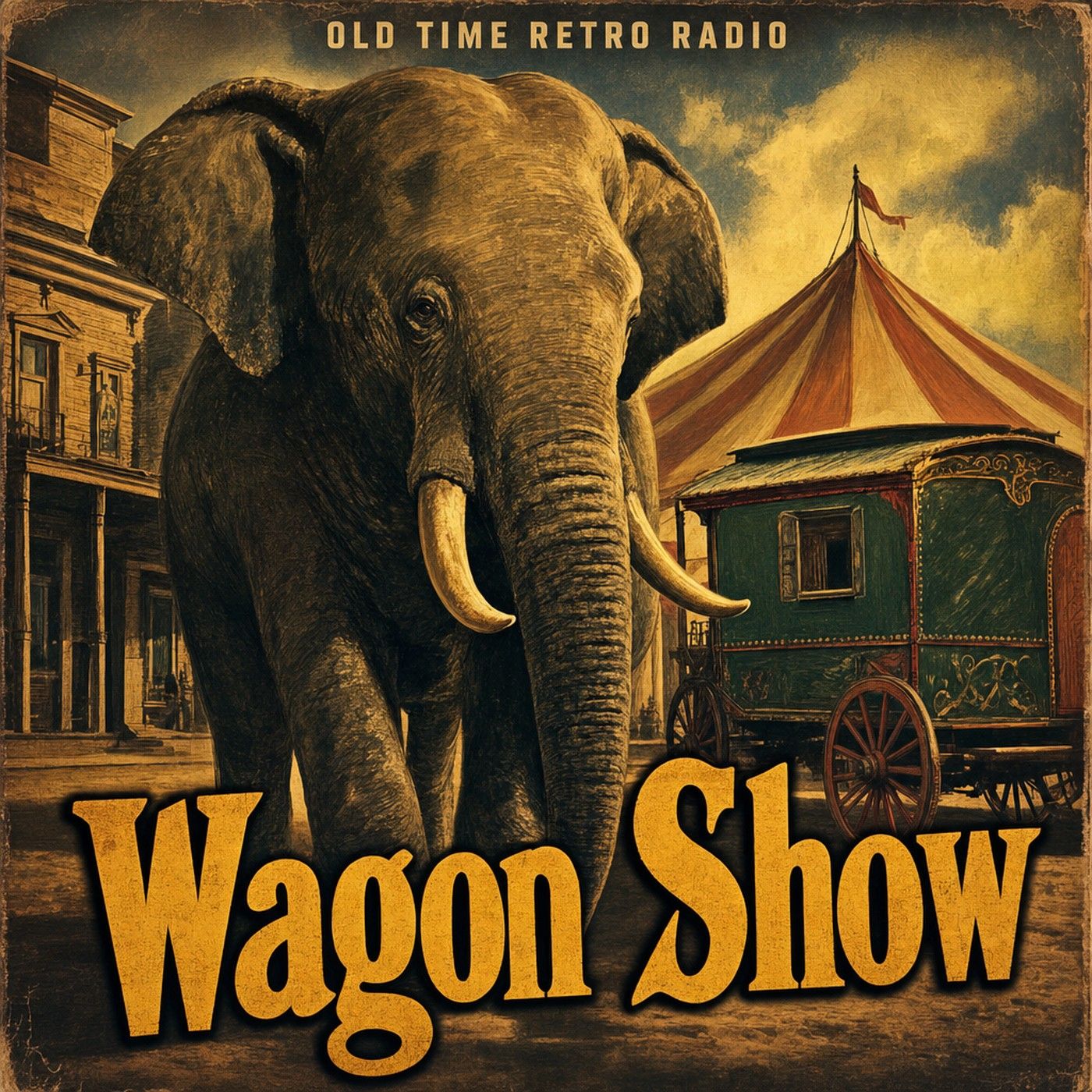Gunsmoke - "Wagon Show" (Old Time Radio, 1959) episode artwork