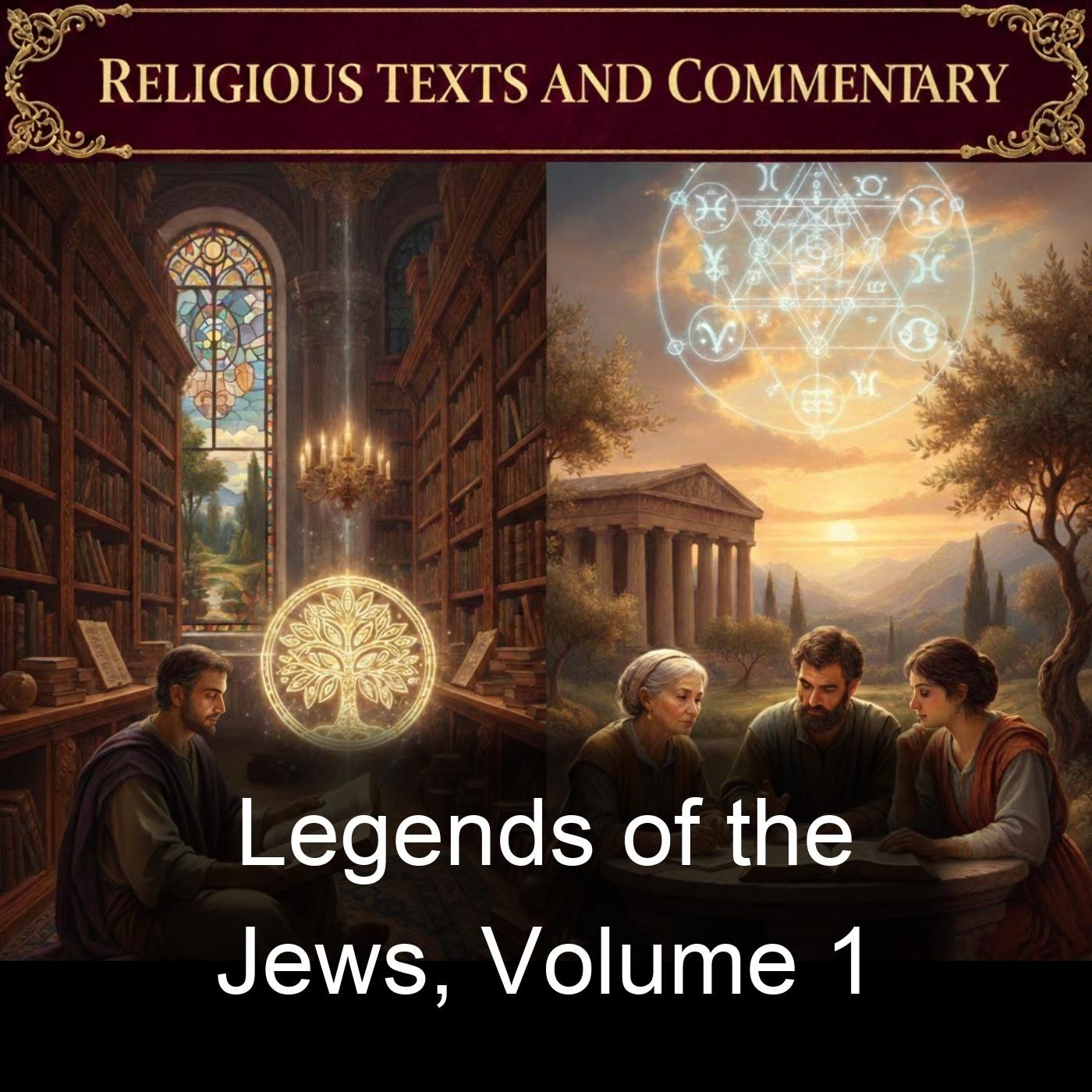 Legends of the Jews, Volume 1 cover art