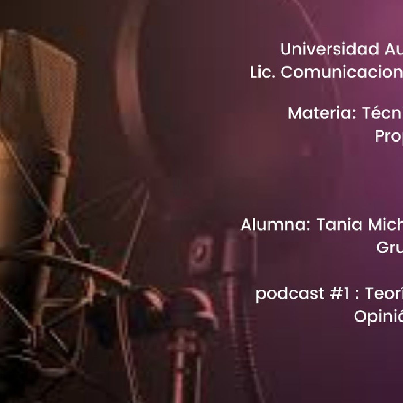 El podcast de Tanía Michelle