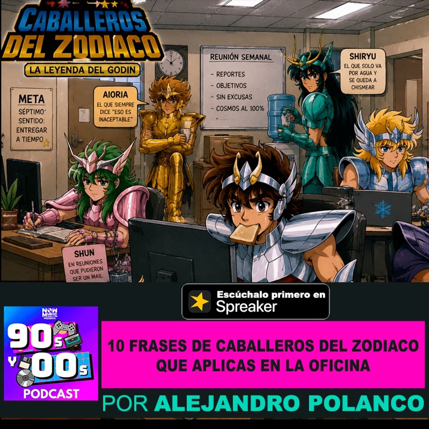 10 Frases de los Caballeros del Zodiaco que aplicas en la oficina episode artwork