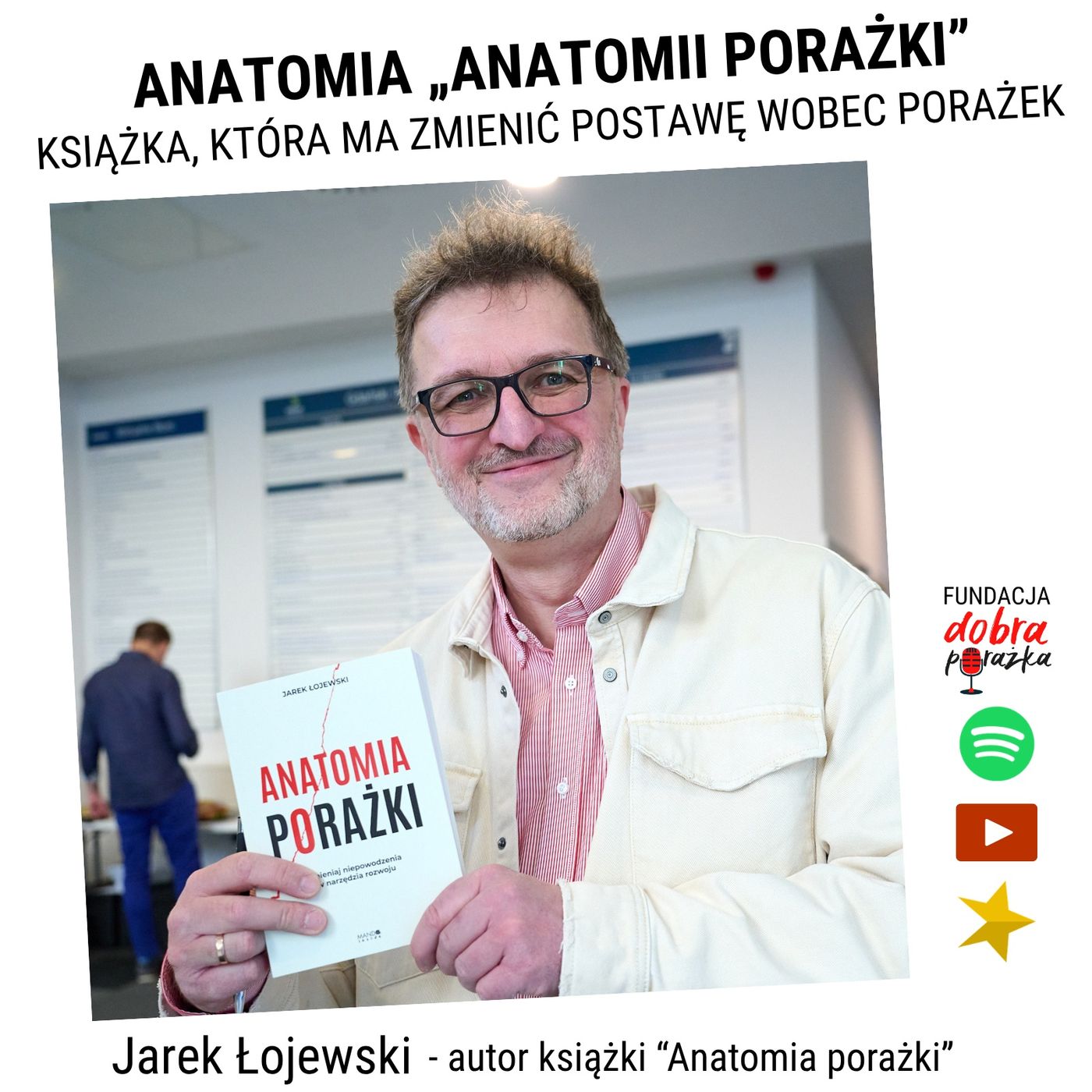 Anatomia "Anatomii Porażek". Książka, która ma zmienić postawę wobec porażek. Jarosław Łojewski episode artwork