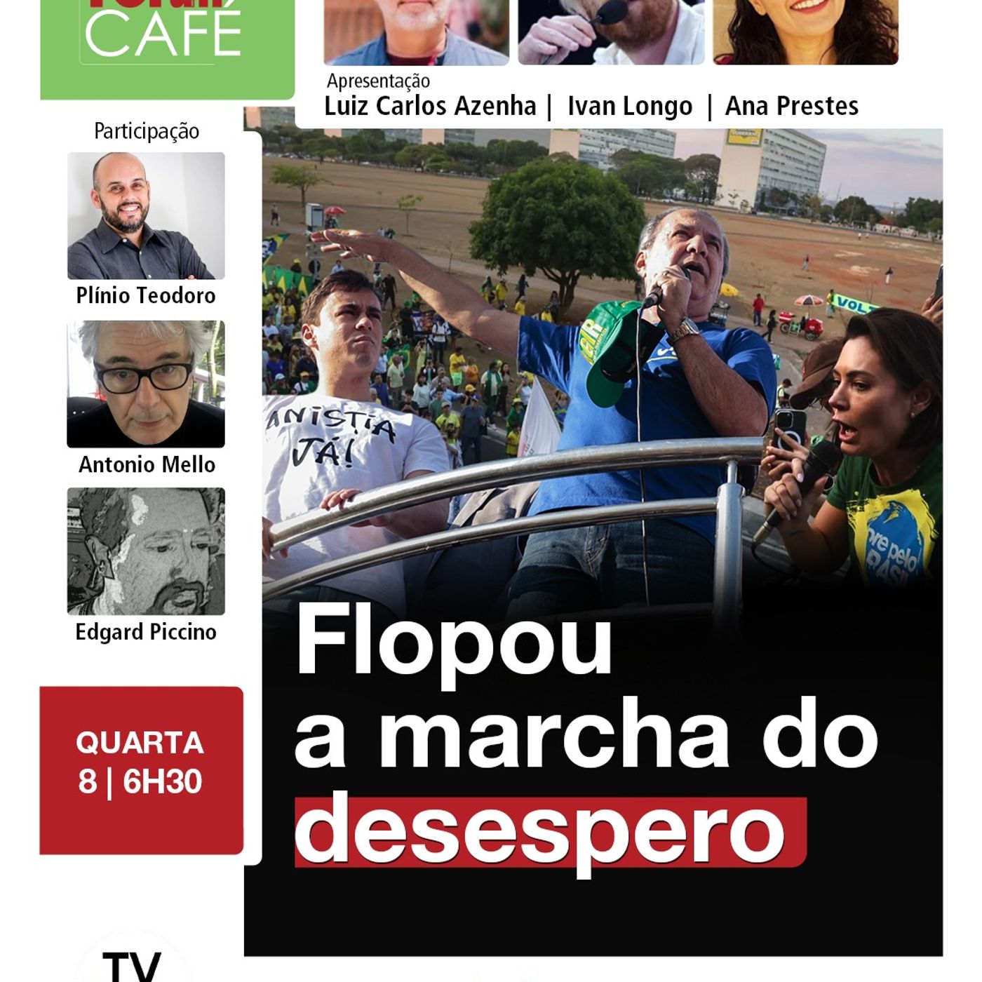 Bolsonarismo já conformado com Jair, chefe de ORCRIM, na cadeia | 08.10.25