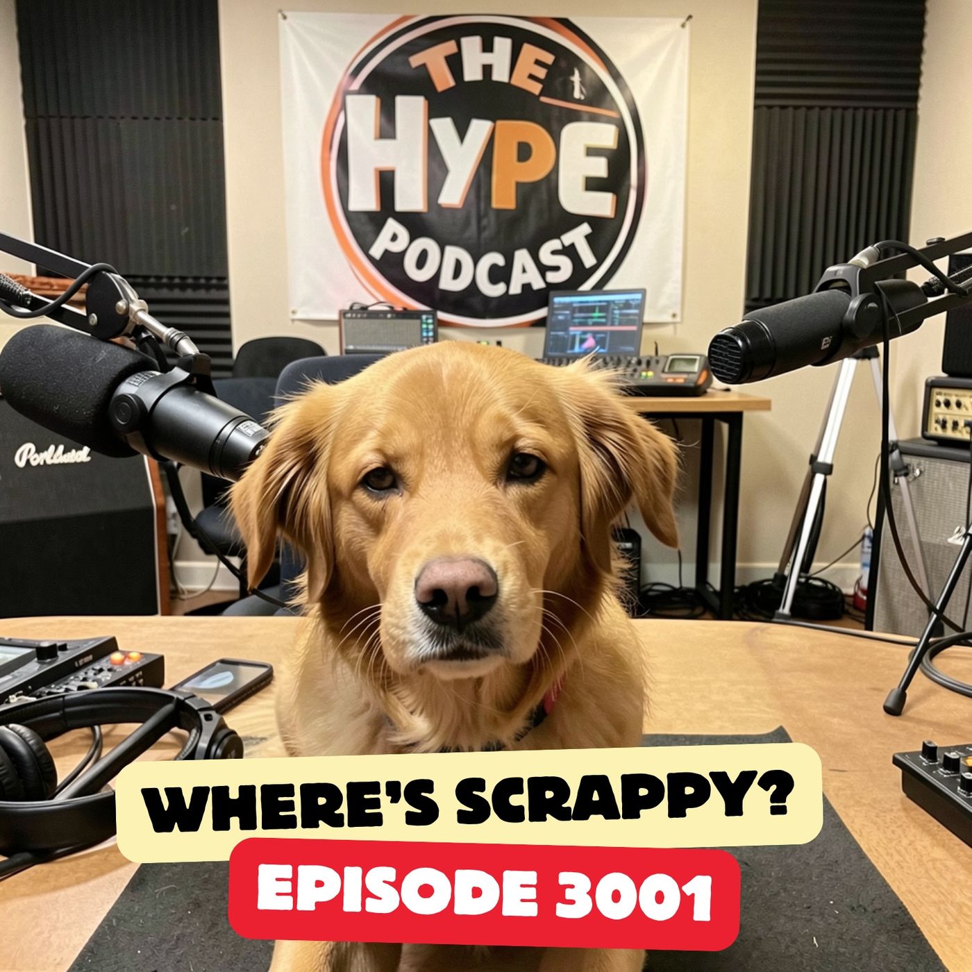 Episode 3001 Wheres Scrappy? / Entertainment Used to Entertain | Comedy, Music & Pop Culture Podcast episode artwork