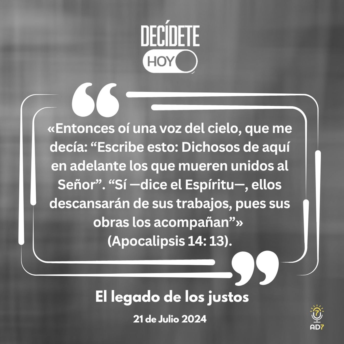 AD7 Devocional - Hoy es Tendencia