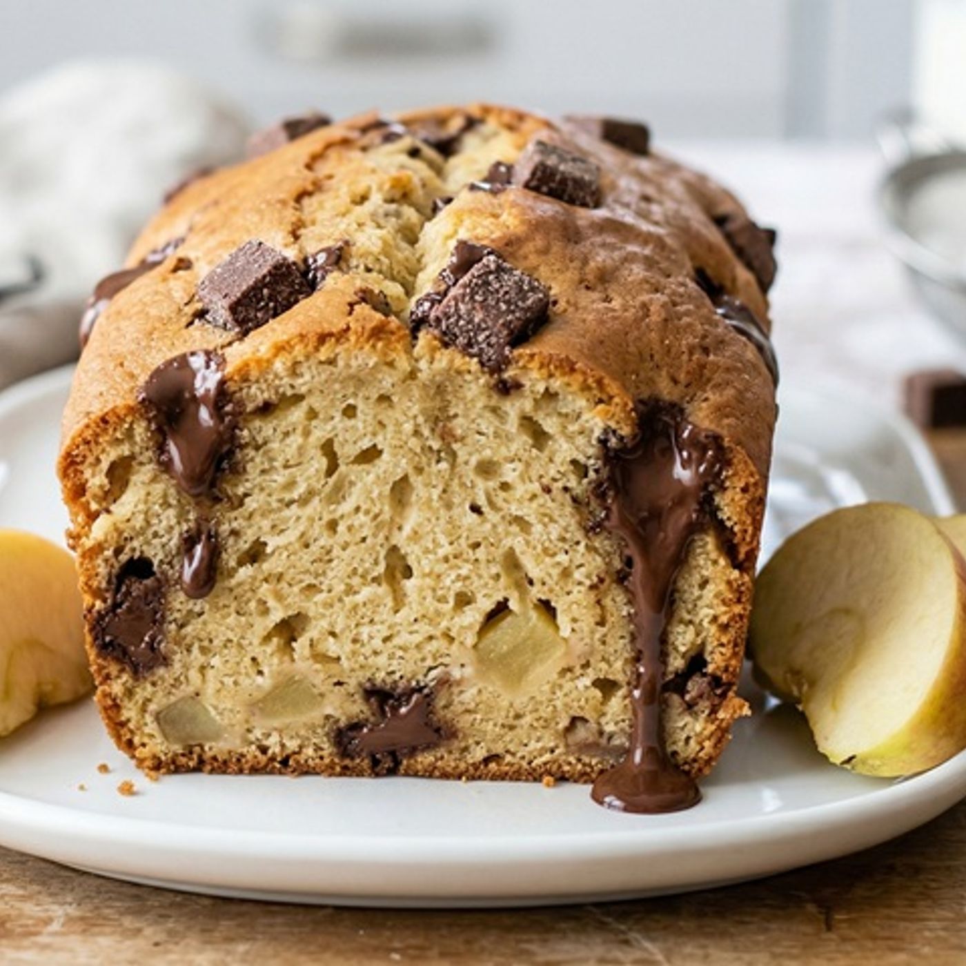TRONCHETTO DI CATERINA Il Plumcake Segreto della Regina Mele Cioccolato e la Leggenda di Caterina d'Asburgo