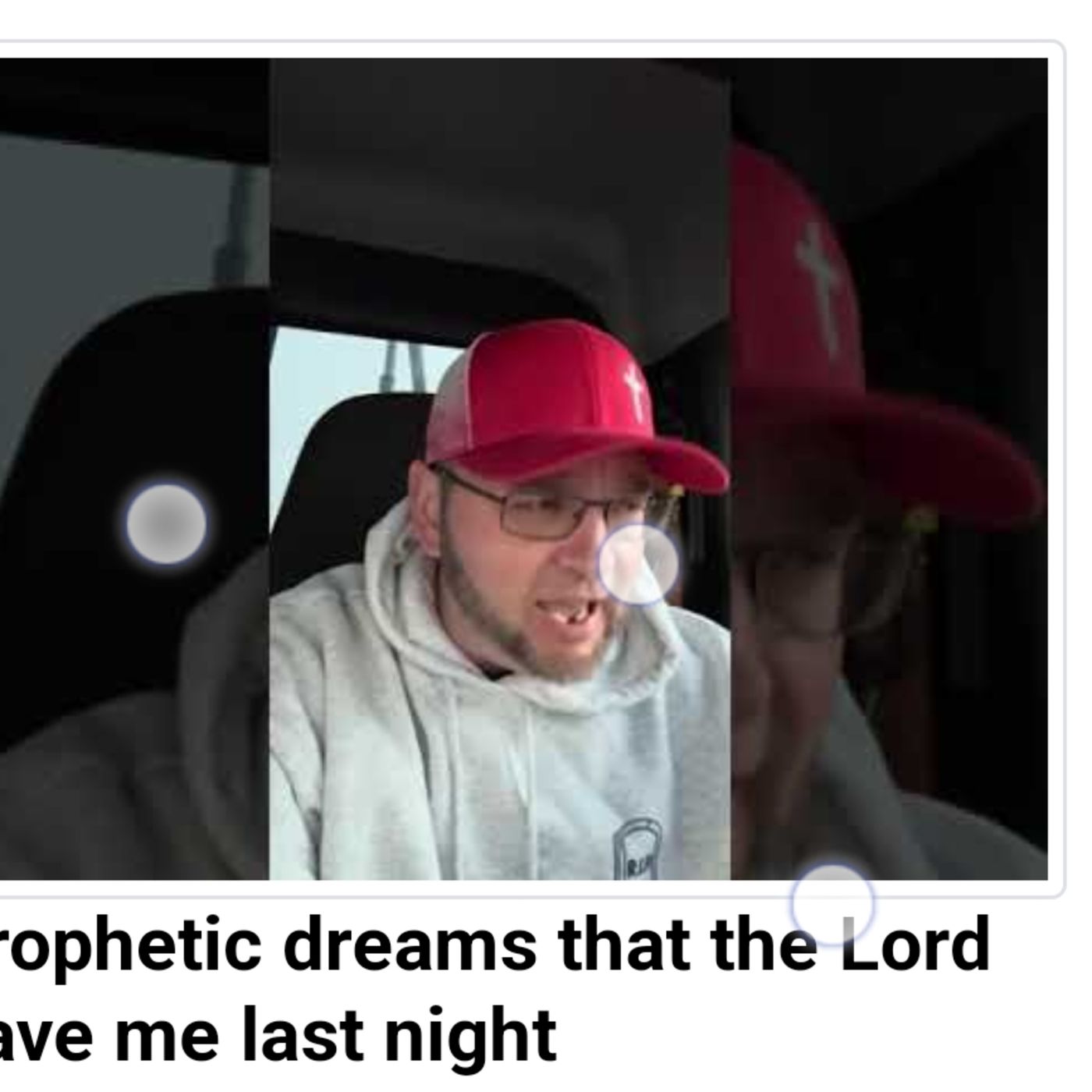 Prophetic dreams that the Lord gave me last night episode artwork