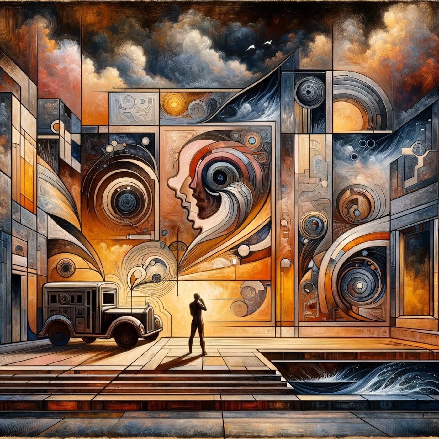 "The aim of art is to represent not the outward appearance of things, but their inward significance." episode artwork