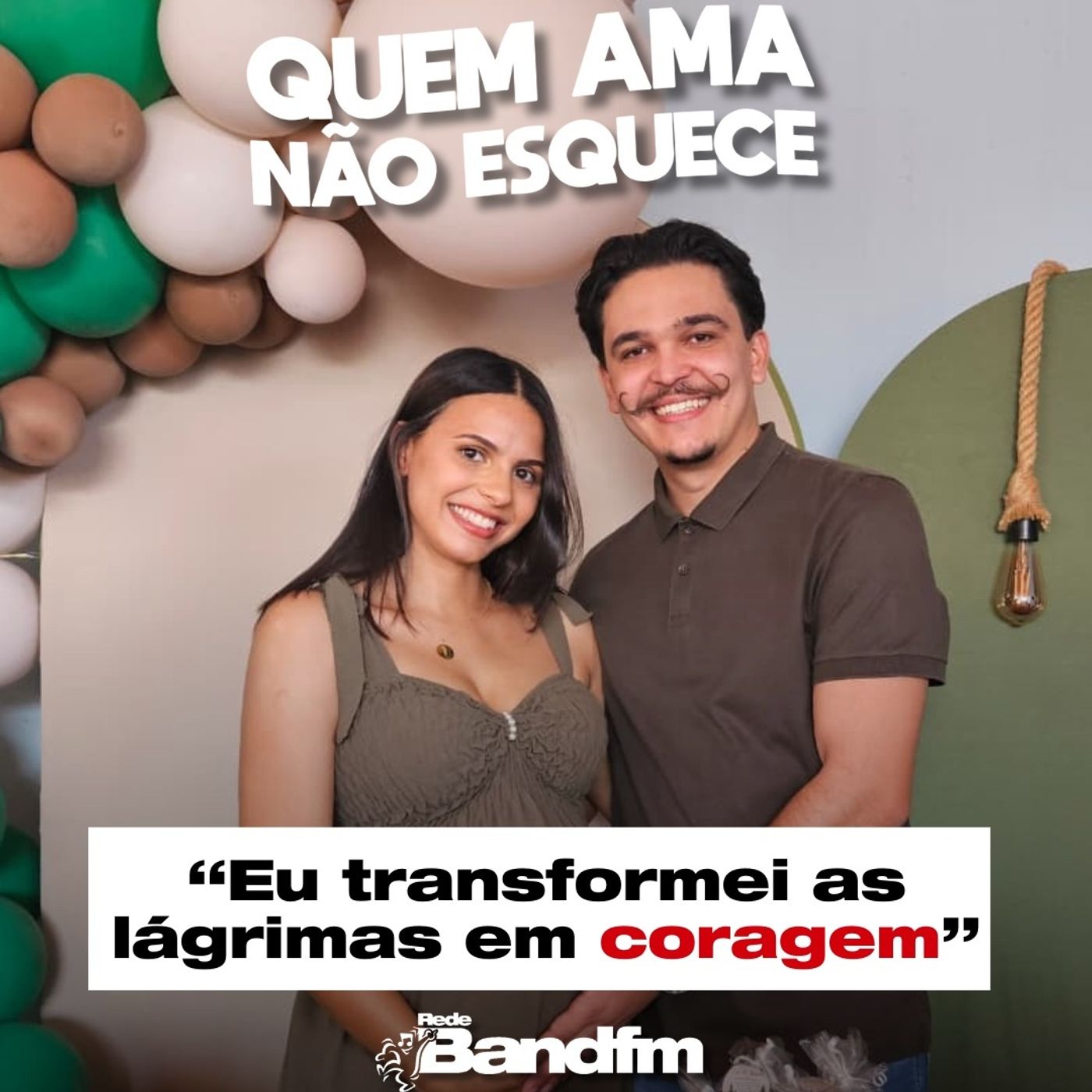 TRANSFORMEI AS LÁGRIMAS EM CORAGEM - HISTÓRIA DA ARIELY | QUEM AMA NÃO ESQUECE 06/10/25