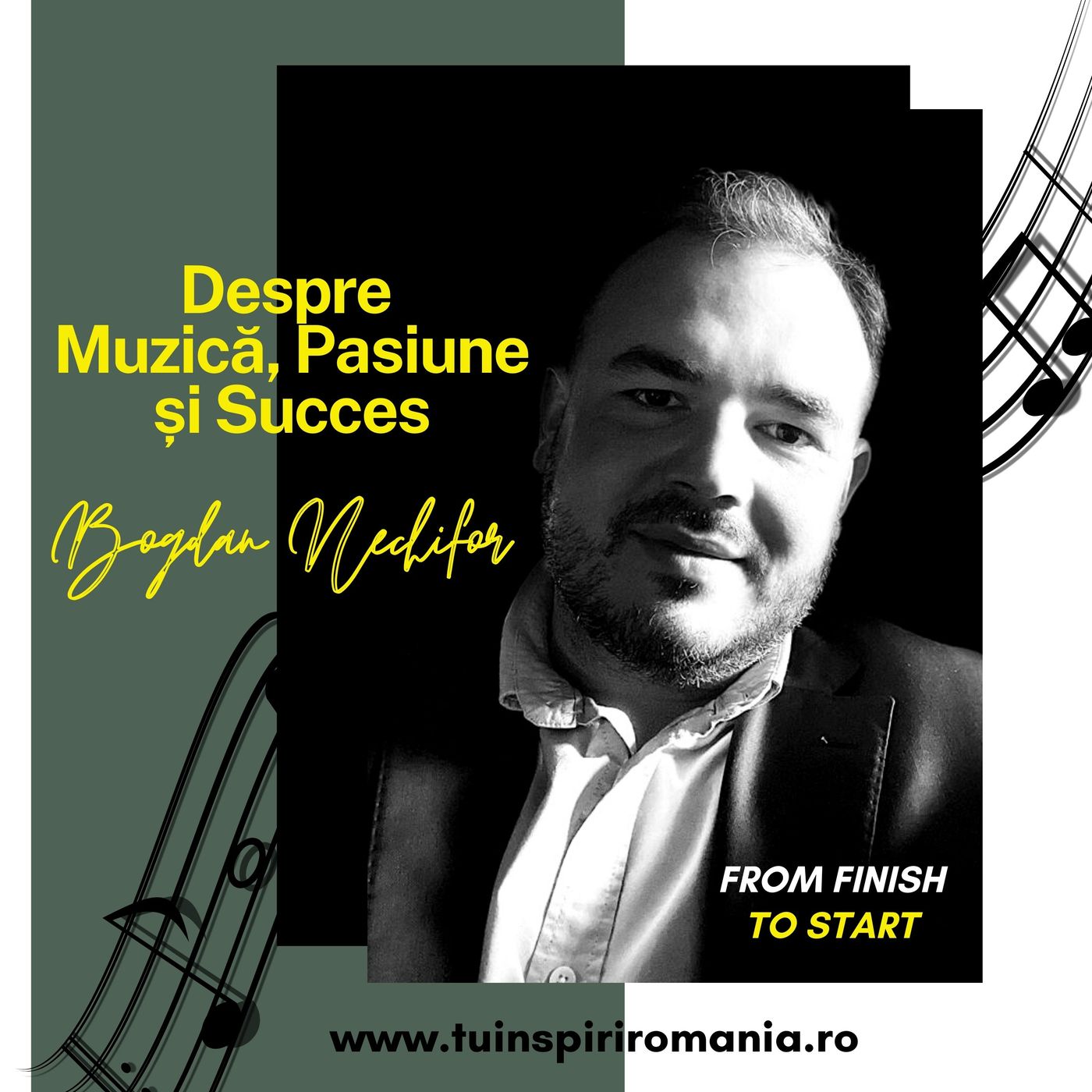 From FINISH to START | Despre muzică, pasiune și succes cu Bogdan Nechifor  | Moderator Mirela PASCU episode artwork