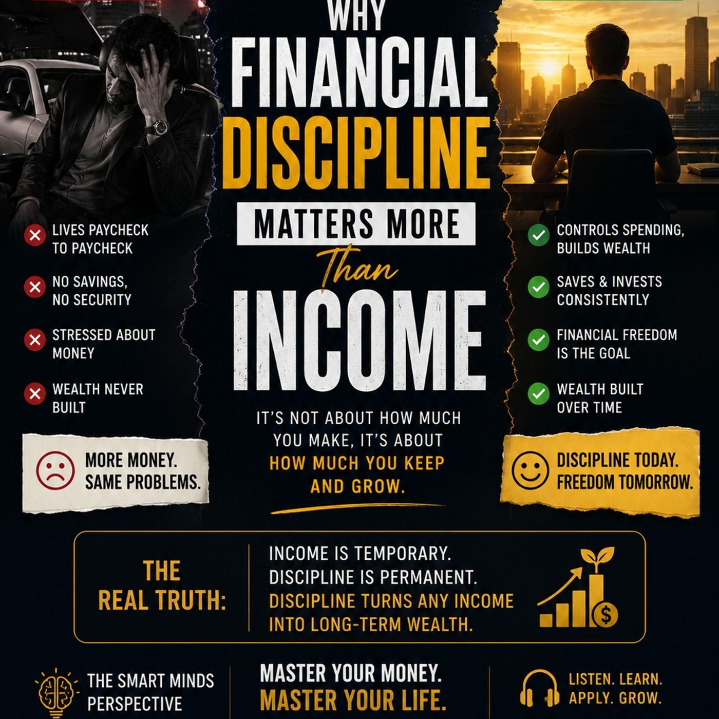 FINANCIAL DISCIPLINE OVER INCOME