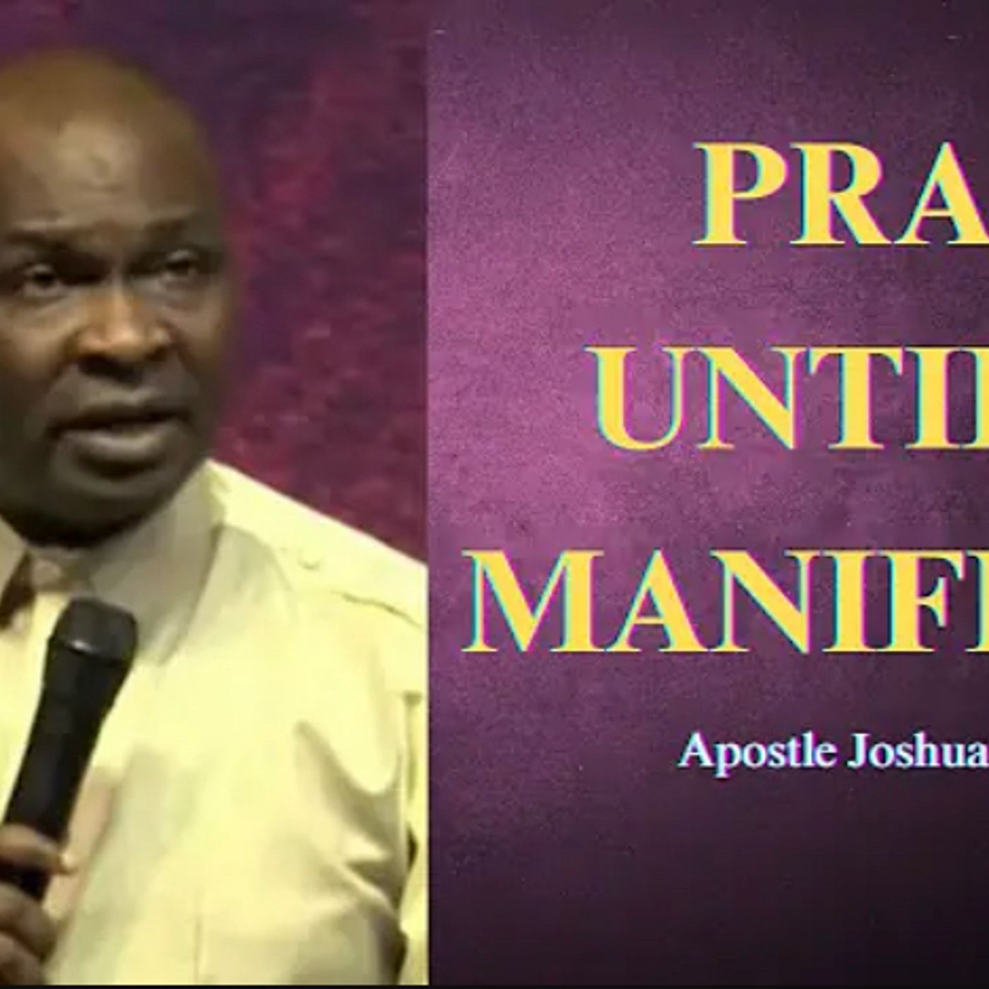 Mercy Speaks  – Pray until it manifests ...
