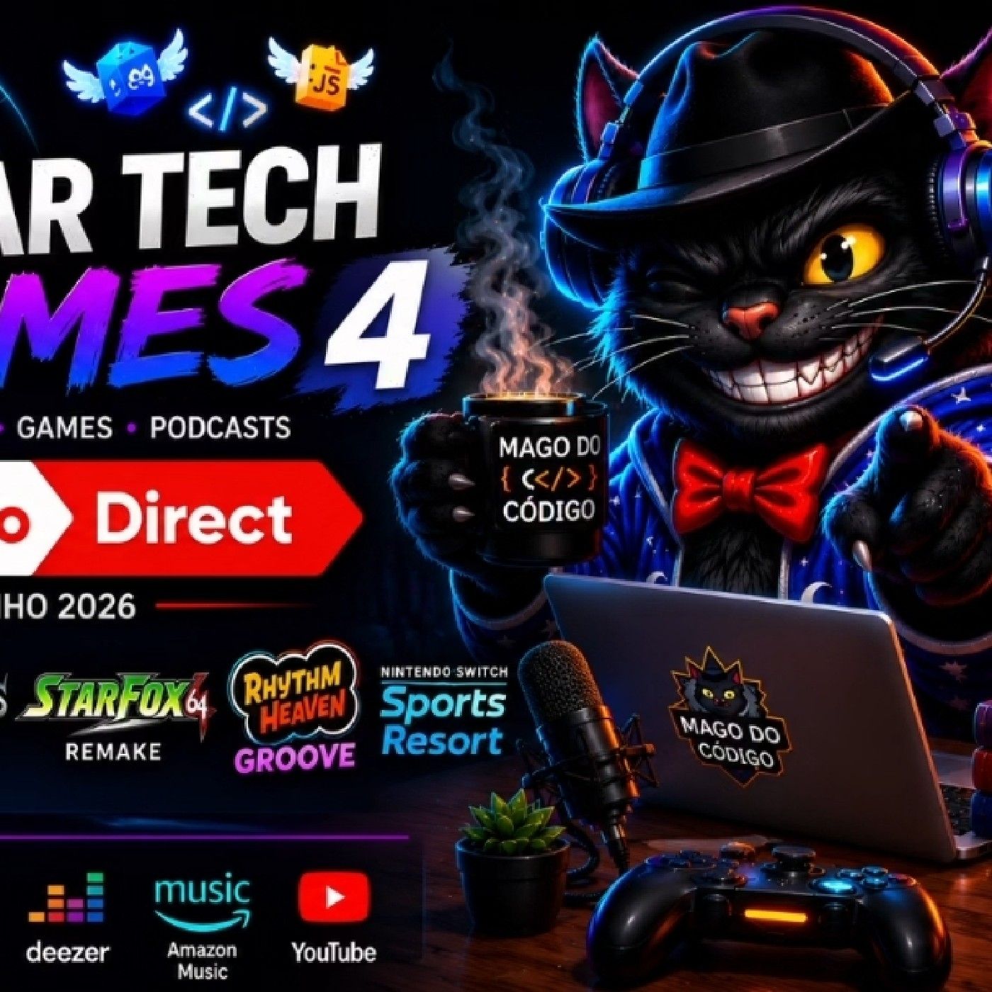Radar Tech Games #4 | Nintendo Direct de Junho de 2026:Zelda, Kingdom Hearts 4 e o futuro do Switch 2 episode artwork