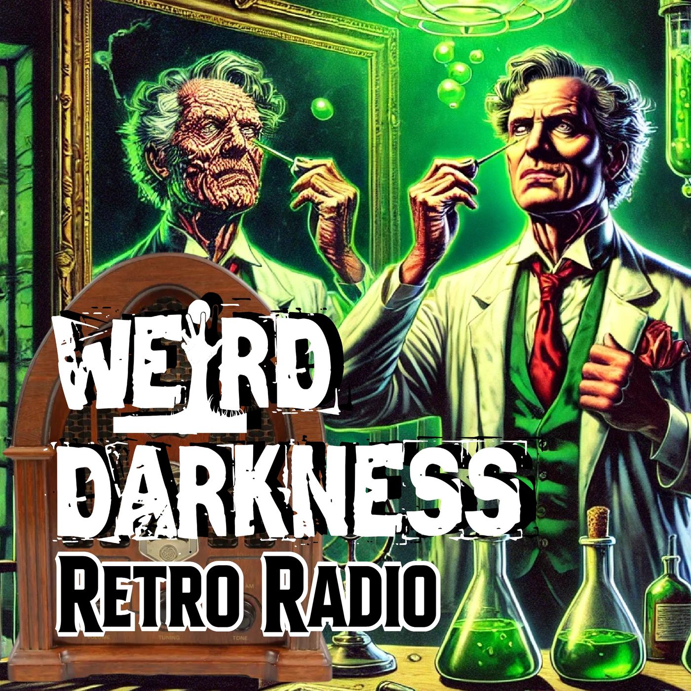 A SCIENTIST Creates a Chemical That Will Make Him YOUNG AGAIN!: #RetroRadio EP0331 #WeirdDarkness - podcast episode cover