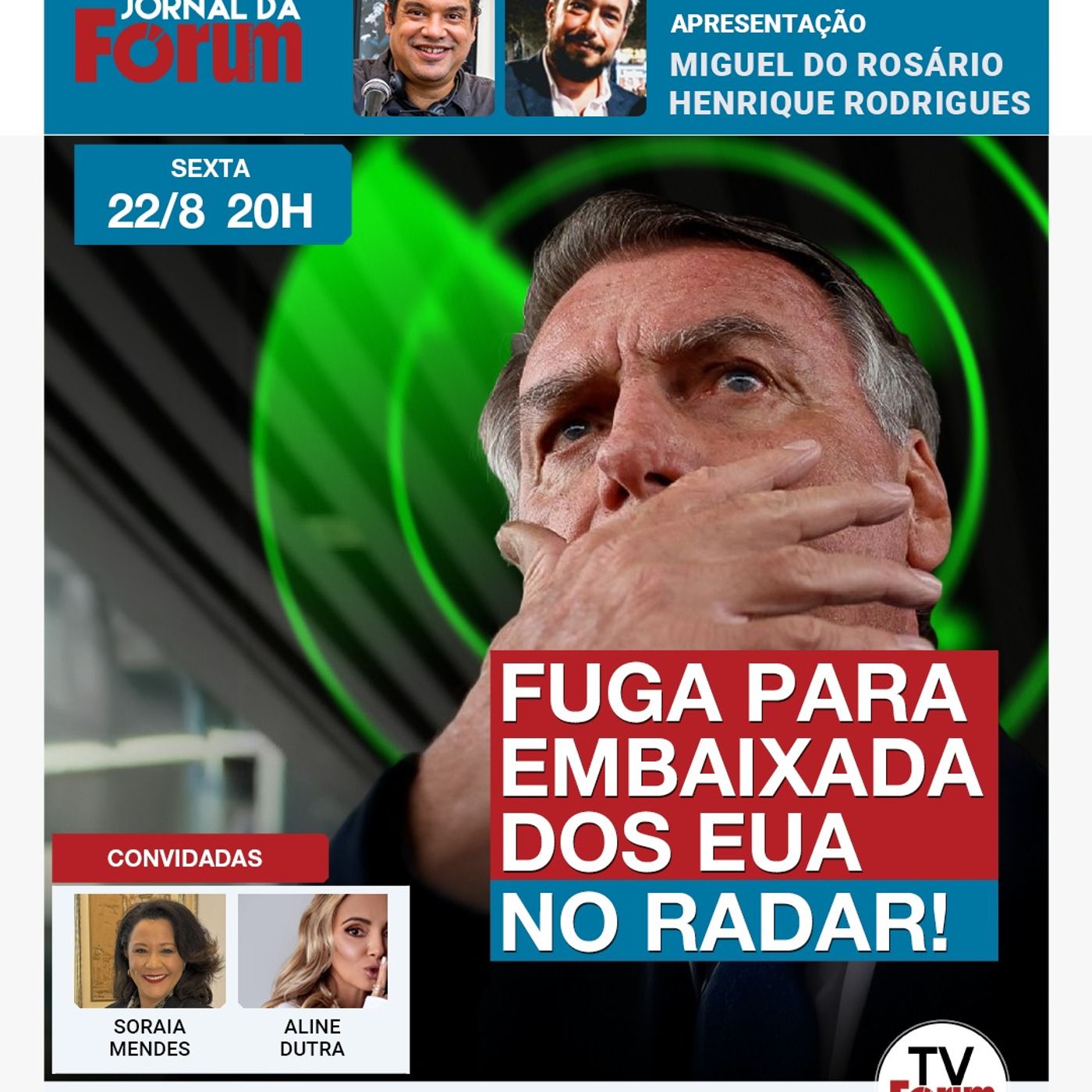 Novo pedido de prisão de Bolsonaro denuncia plano de fugir para embaixada | Bolsonarismo se esfacela episode artwork