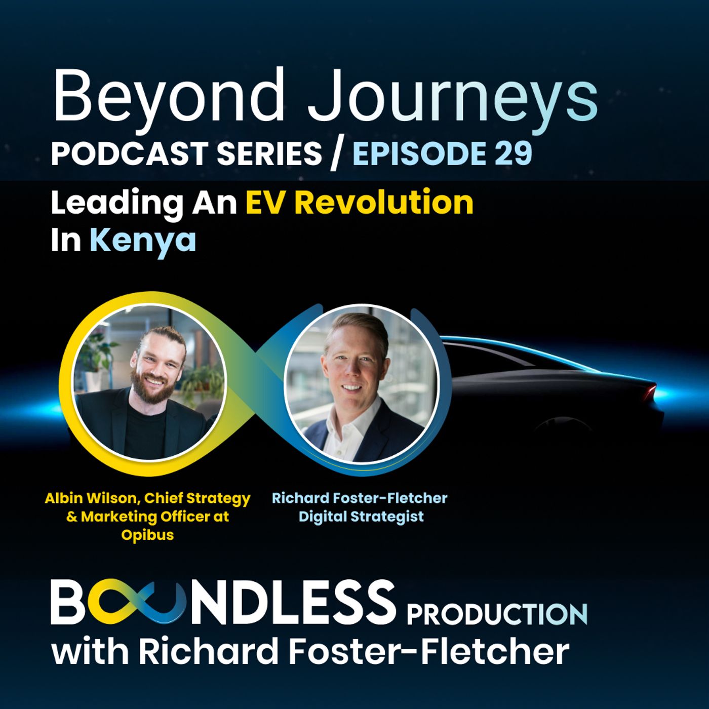 EP29 Beyond Journeys: Albin Wilson, Chief Strategy & Marketing Officer at Opibus: Leading an EV Revolution In Kenya