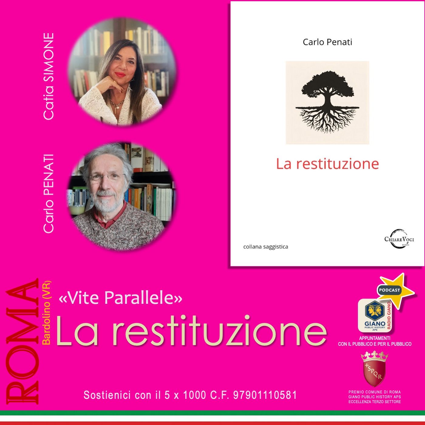 La restituzione” Catia SIMONE dialoga con Carlo PENATI La restituzione” Catia SIMONE dialoga con Carlo PENATI