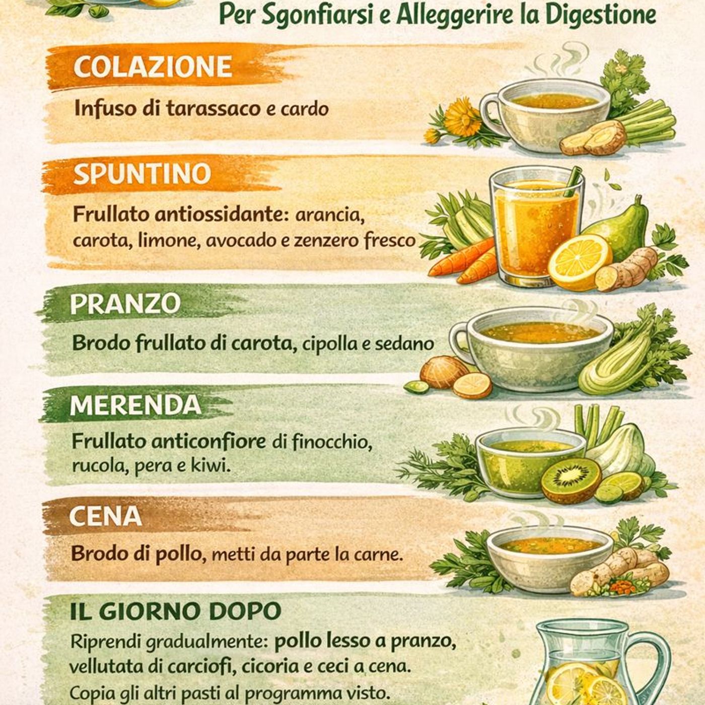 Addio al Gonfiore: Depurarsi in 24 Ore con la Dieta Liquida episode artwork