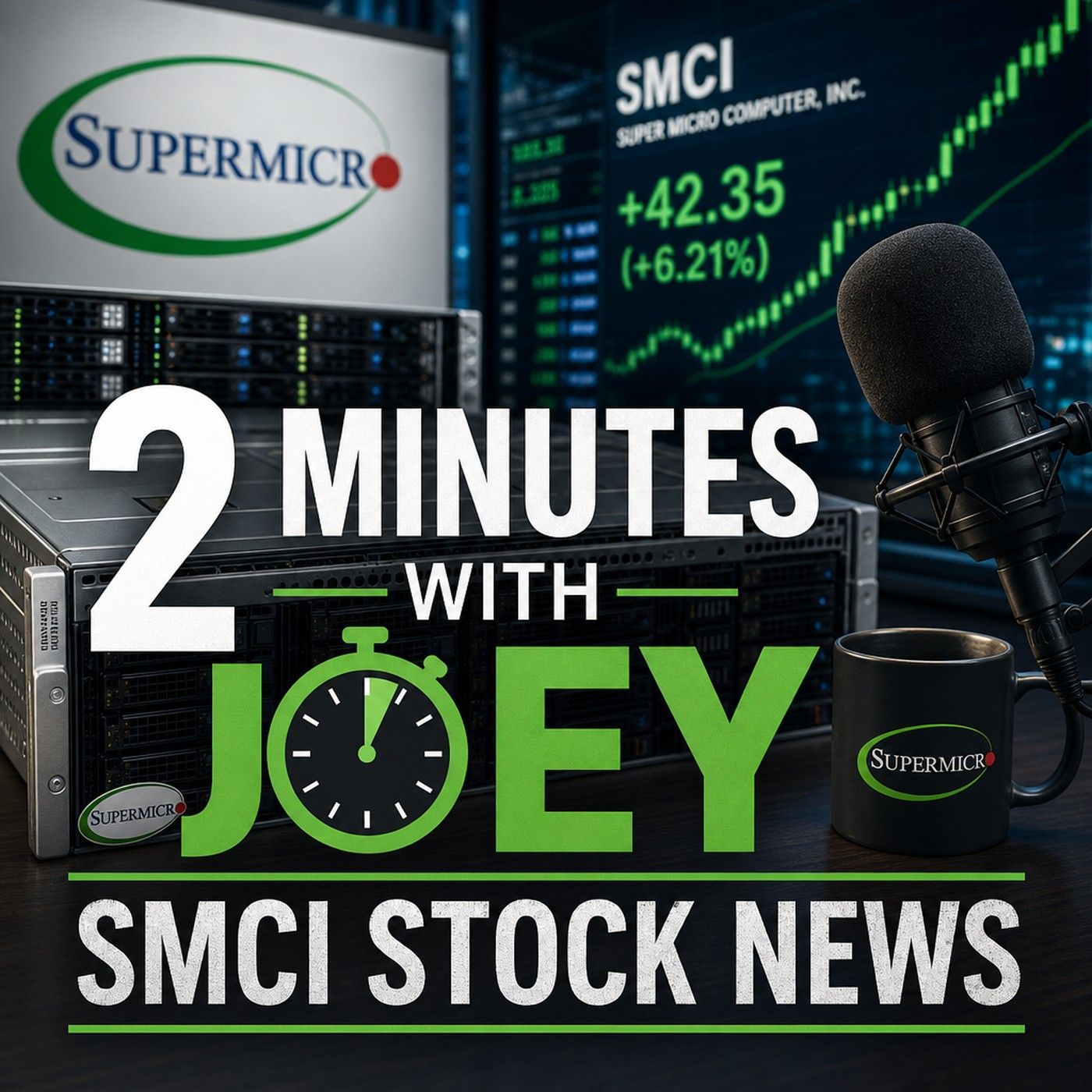 2 Minutes with Joey - SMCI Stock News