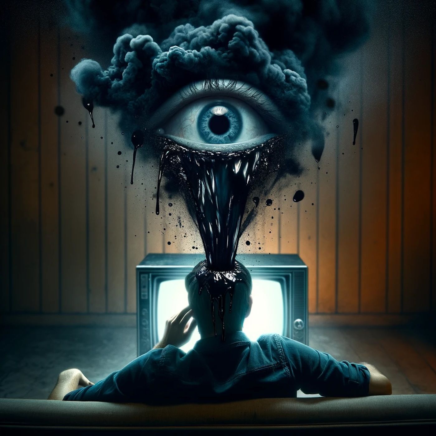"Watching television is like taking black spray paint to your third eye." episode artwork