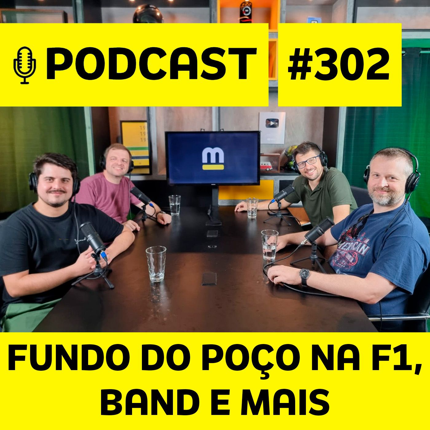 Podcast #302 – A má fase ‘eterna’ de pilotos da F1, chances de Bortoleto e futuro de Drugovich, com Lipe Paíga episode artwork