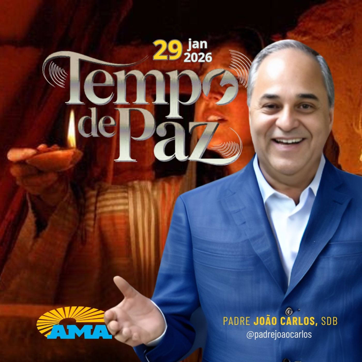29/01/26 - Programa Padre João Carlos | Tempo de Paz 29/01/26 - Programa Padre João Carlos | Tempo de Paz